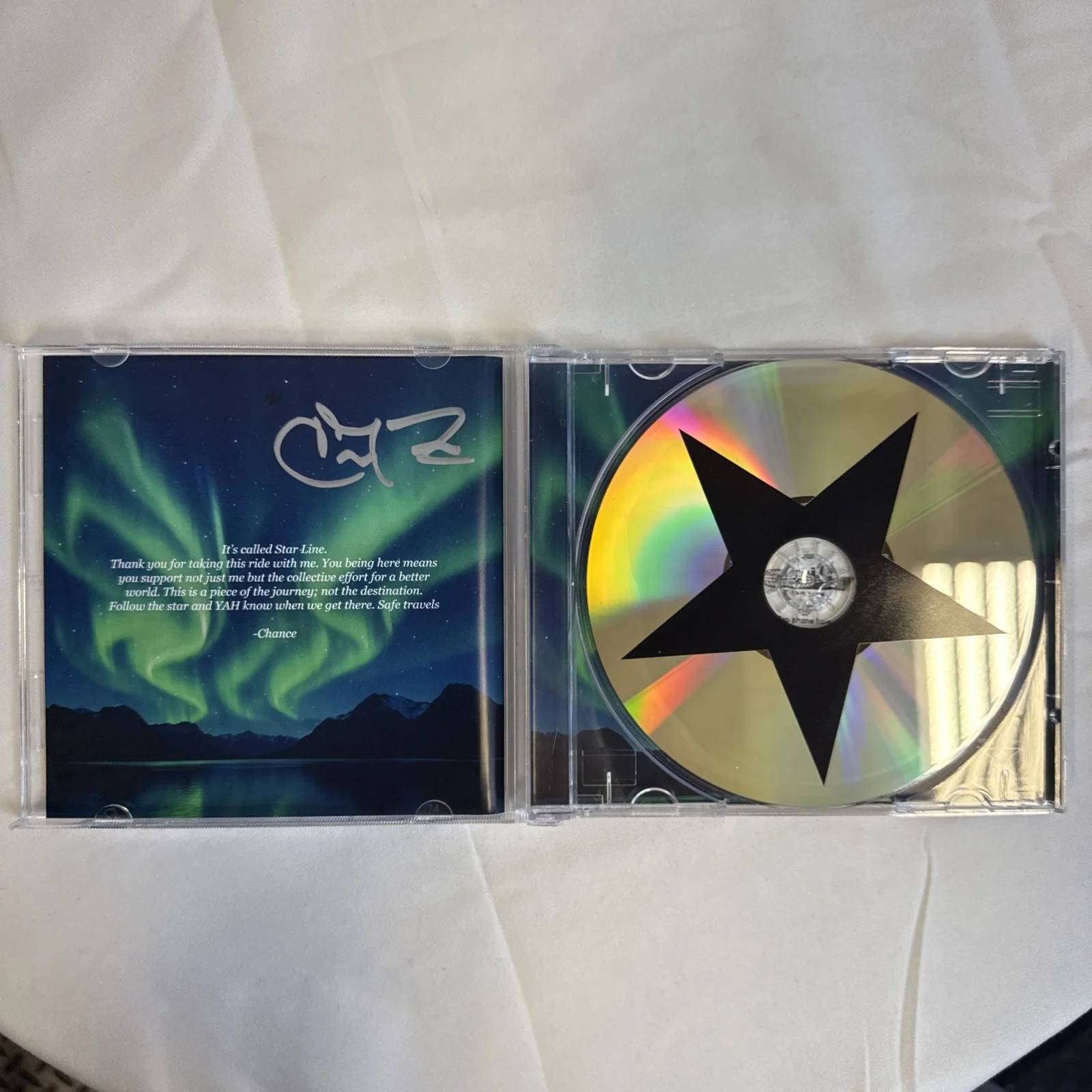 AUTOGRAPHED SIGNED Chance The Rapper - Starline - 2025 Music CD Hip-Hop, image 4