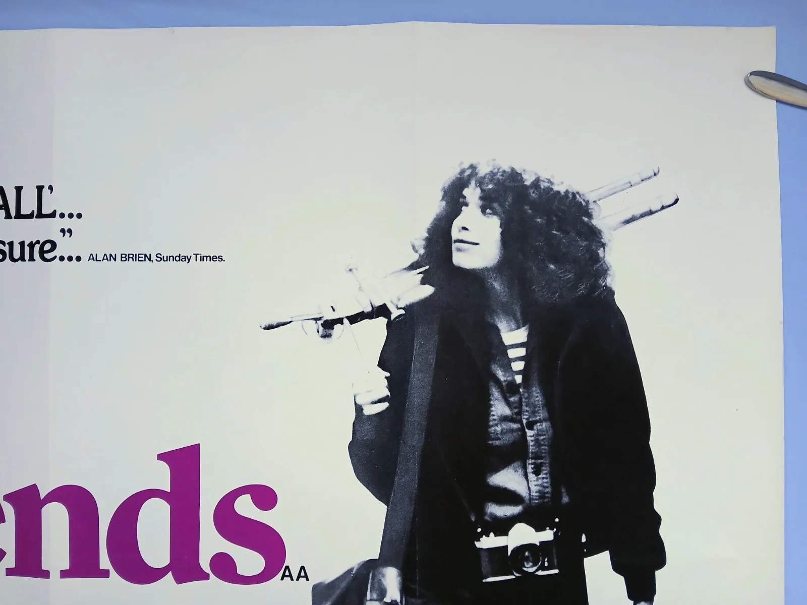 GIRL FRIENDS (1978) original UK quad poster - Melanie Mayron, Eli Wallach, изображение 3