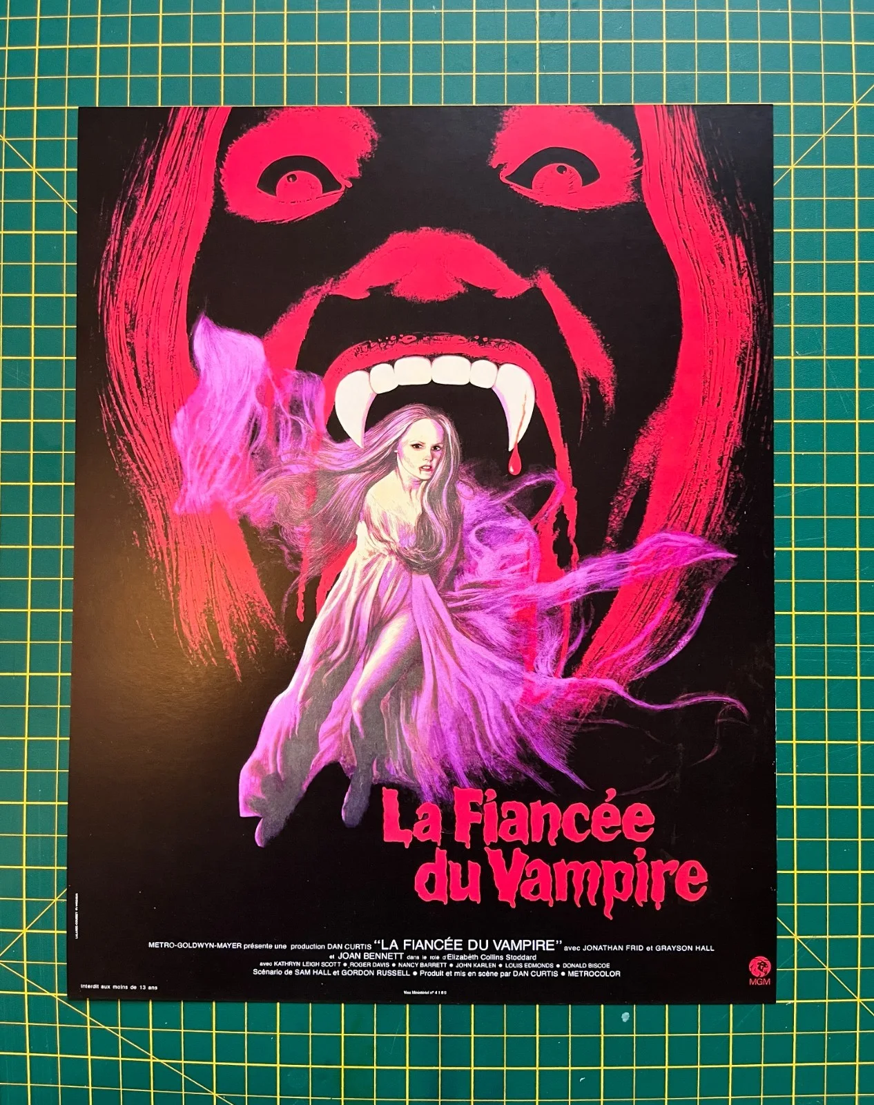 LA FIANCEE DU VAMPIRE LOBBY CARD FILM POSTER 11X14" 27cmx35cm Reproduction, image 2