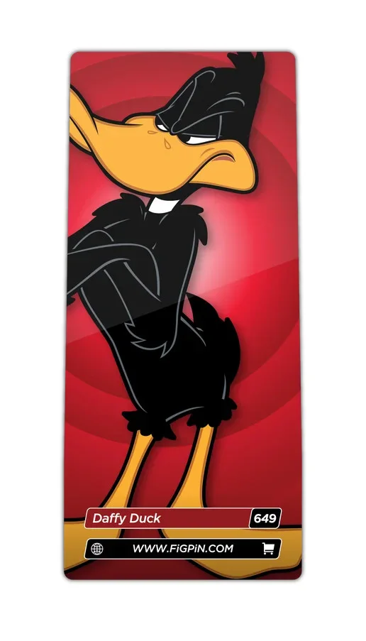 FiGPiN Daffy Duck (649) Looney Tunes 3-Inch Enamel Pin, image 2