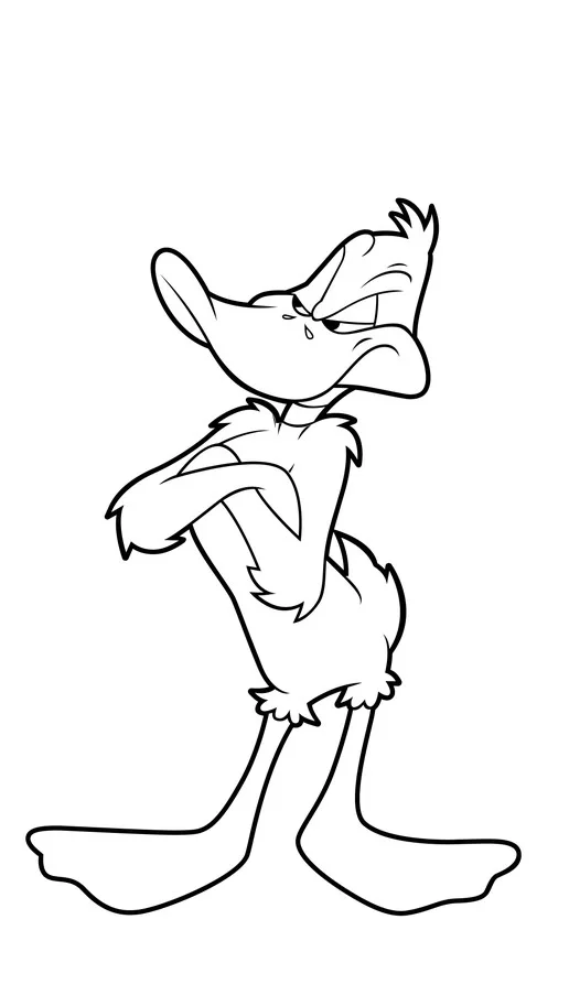 FiGPiN Daffy Duck (649) Looney Tunes 3-Inch Enamel Pin, image 5
