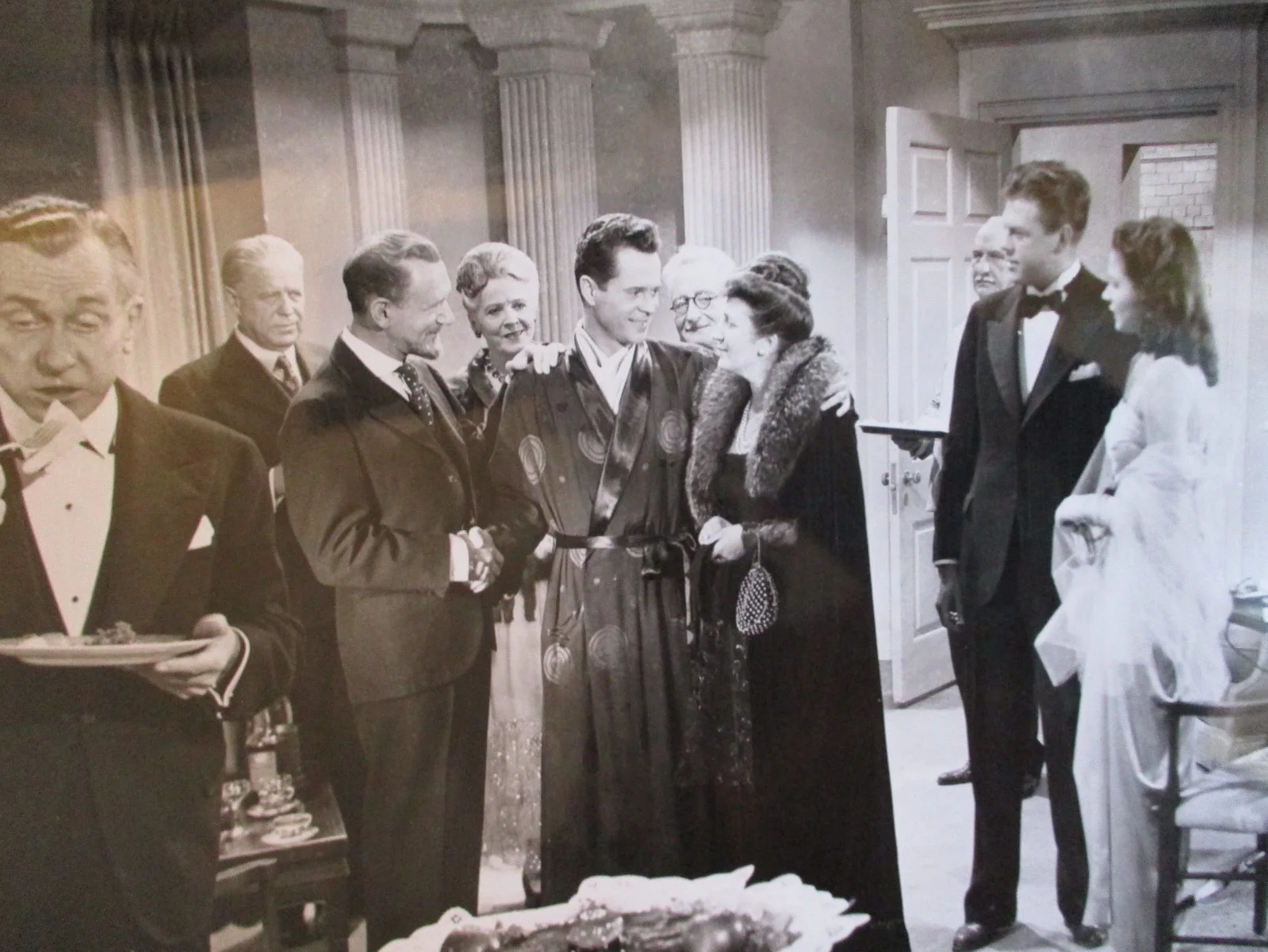 Tamara Shayne/Ludwig Donath/Larry Parks(THE JOLSON STORY)1969 10 x 8 B& W Photo, изображение 2