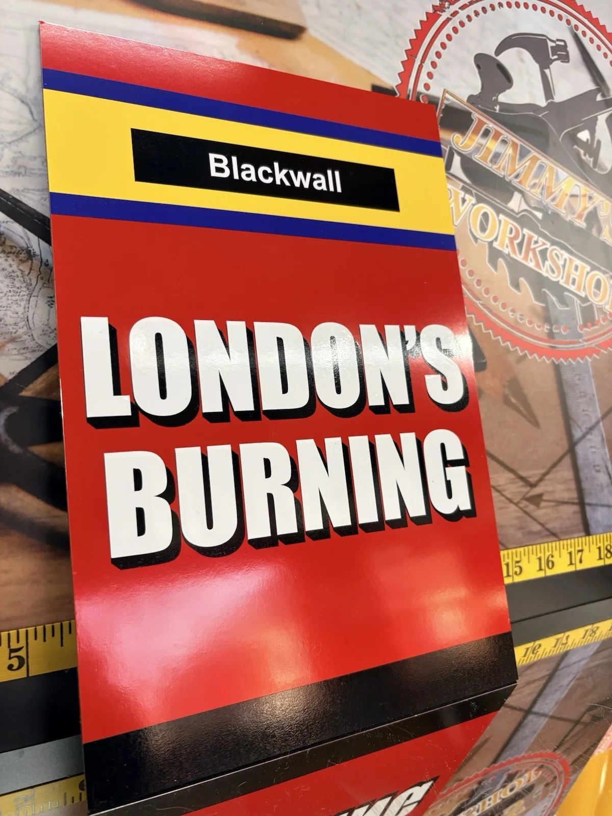 London’s Burning + Chicago Fire Dept Sign Boards, image 2