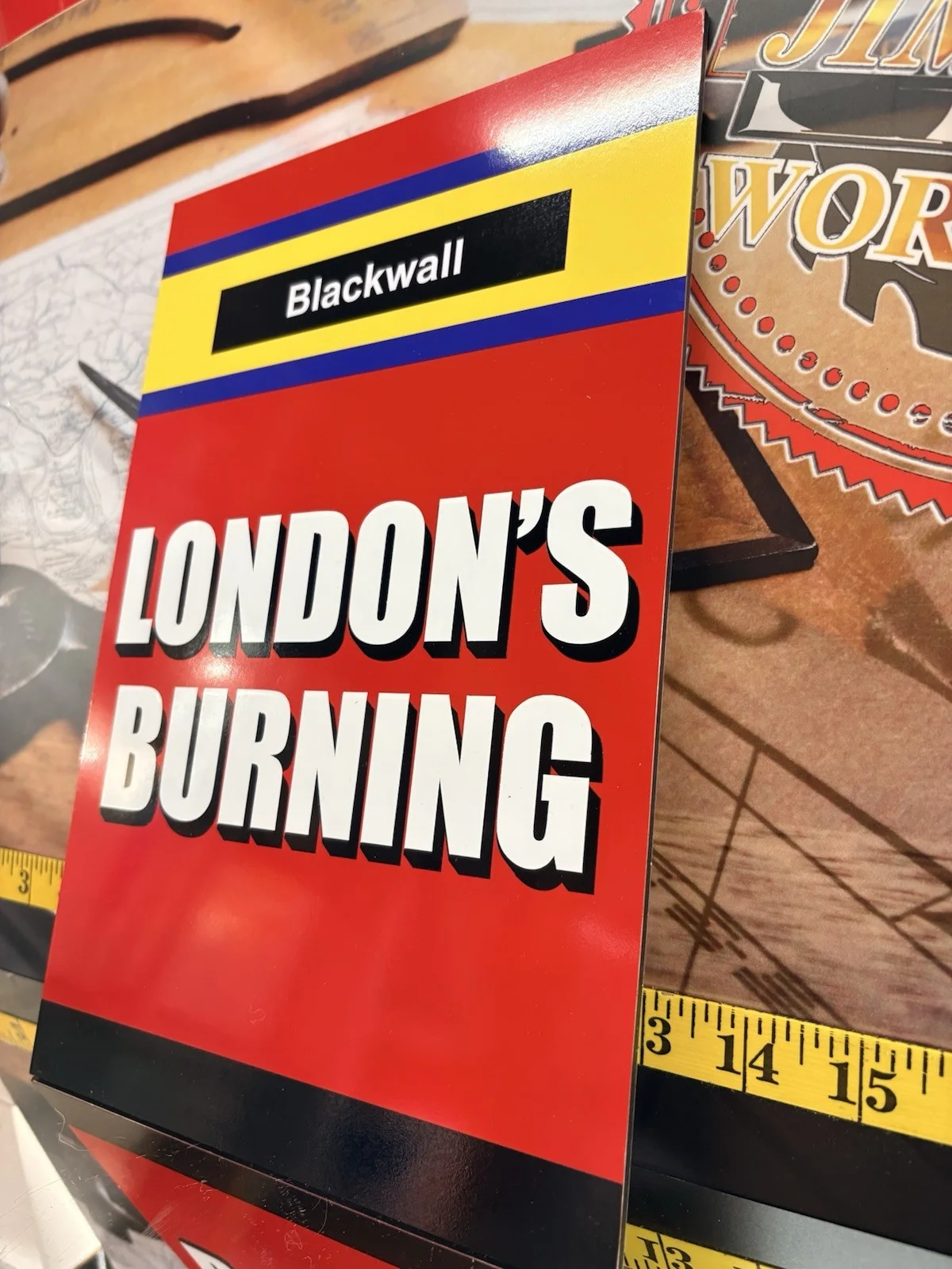 London’s Burning + Chicago Fire Dept Sign Boards, image 4