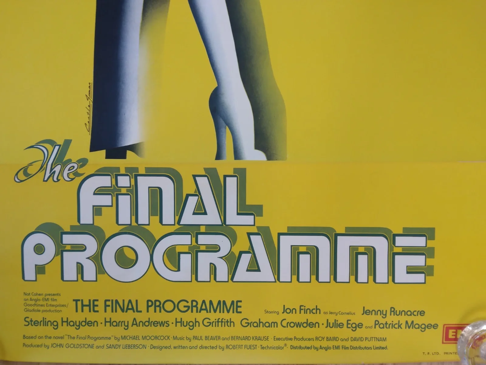 The Final Programme original movie 1973 poster US one sheet, image 2
