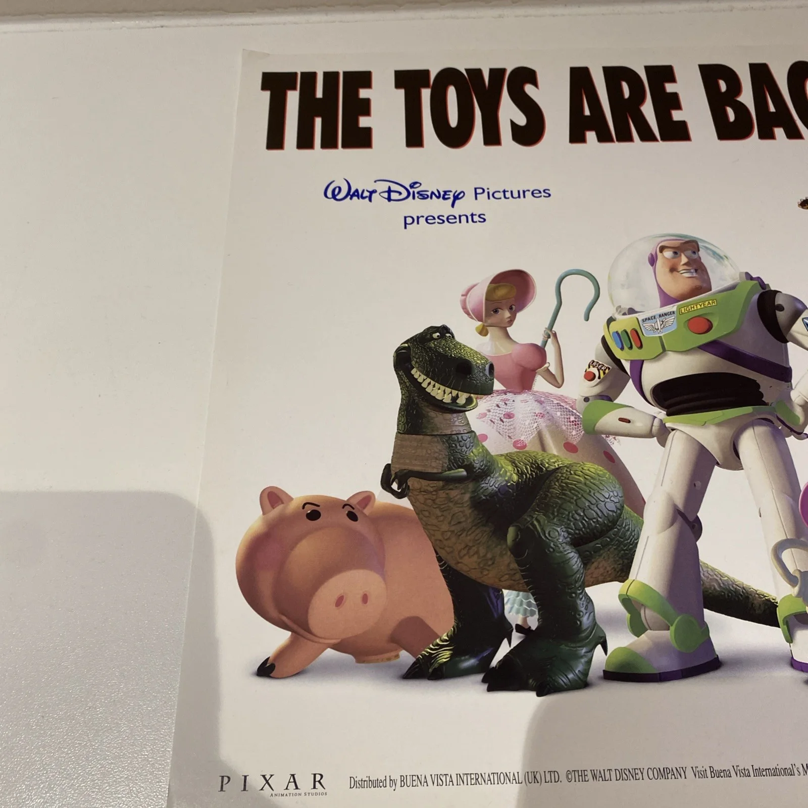 Disney Toy Story cinema poster - 16 X 12”, изображение 2
