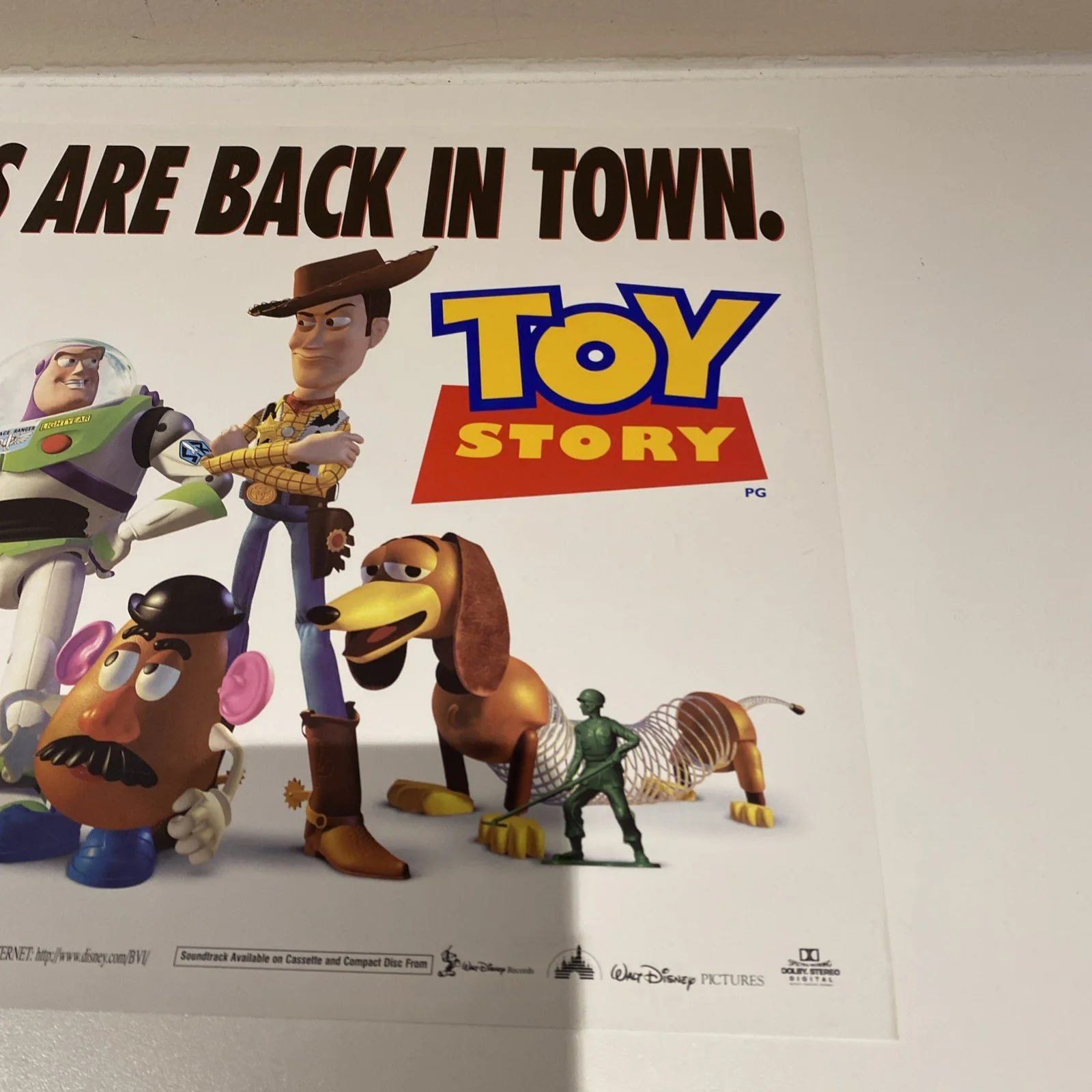Disney Toy Story cinema poster - 16 X 12”, изображение 3