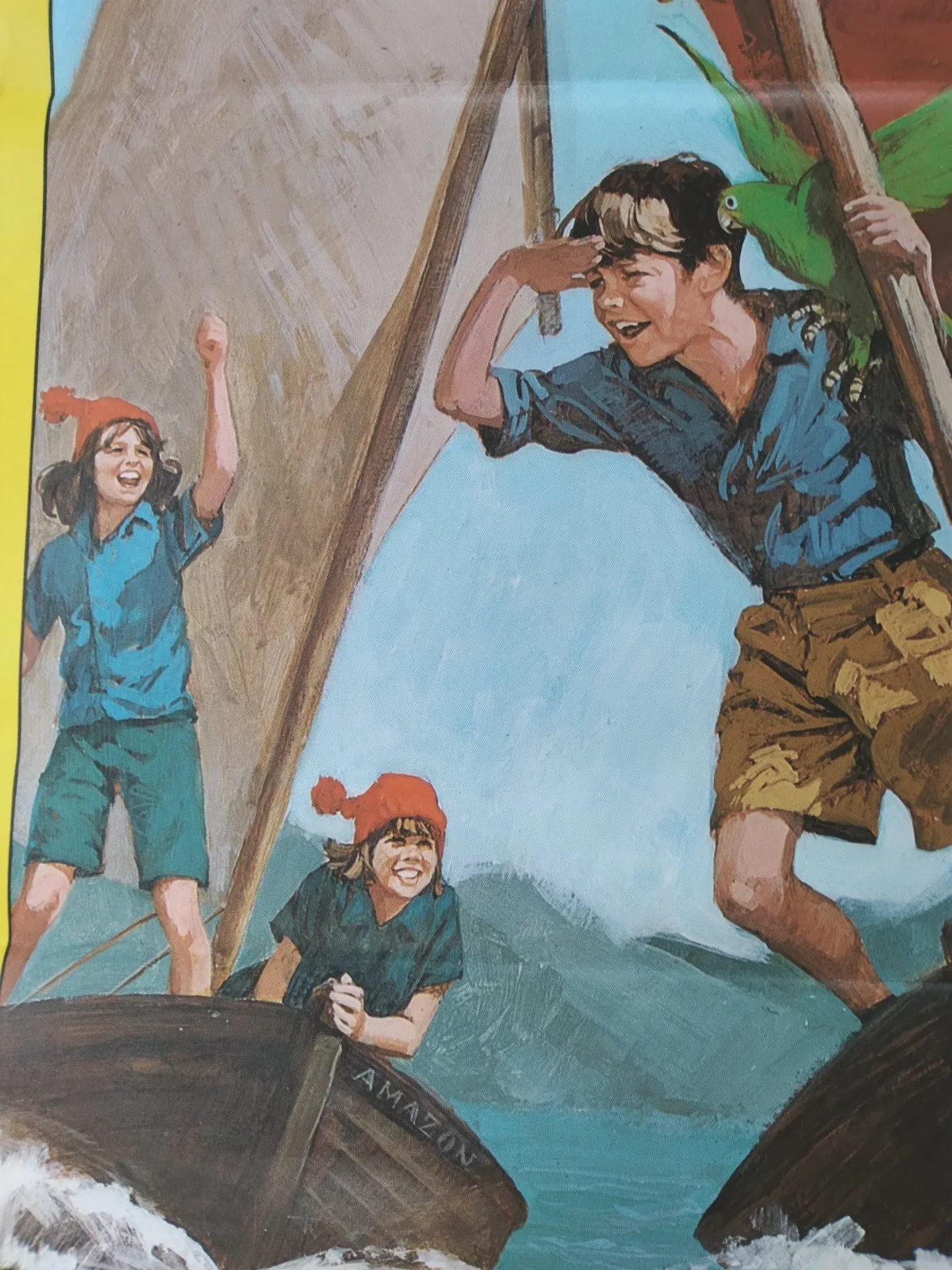 Swallows and Amazons original movie 1974 poster US one sheet, image 3