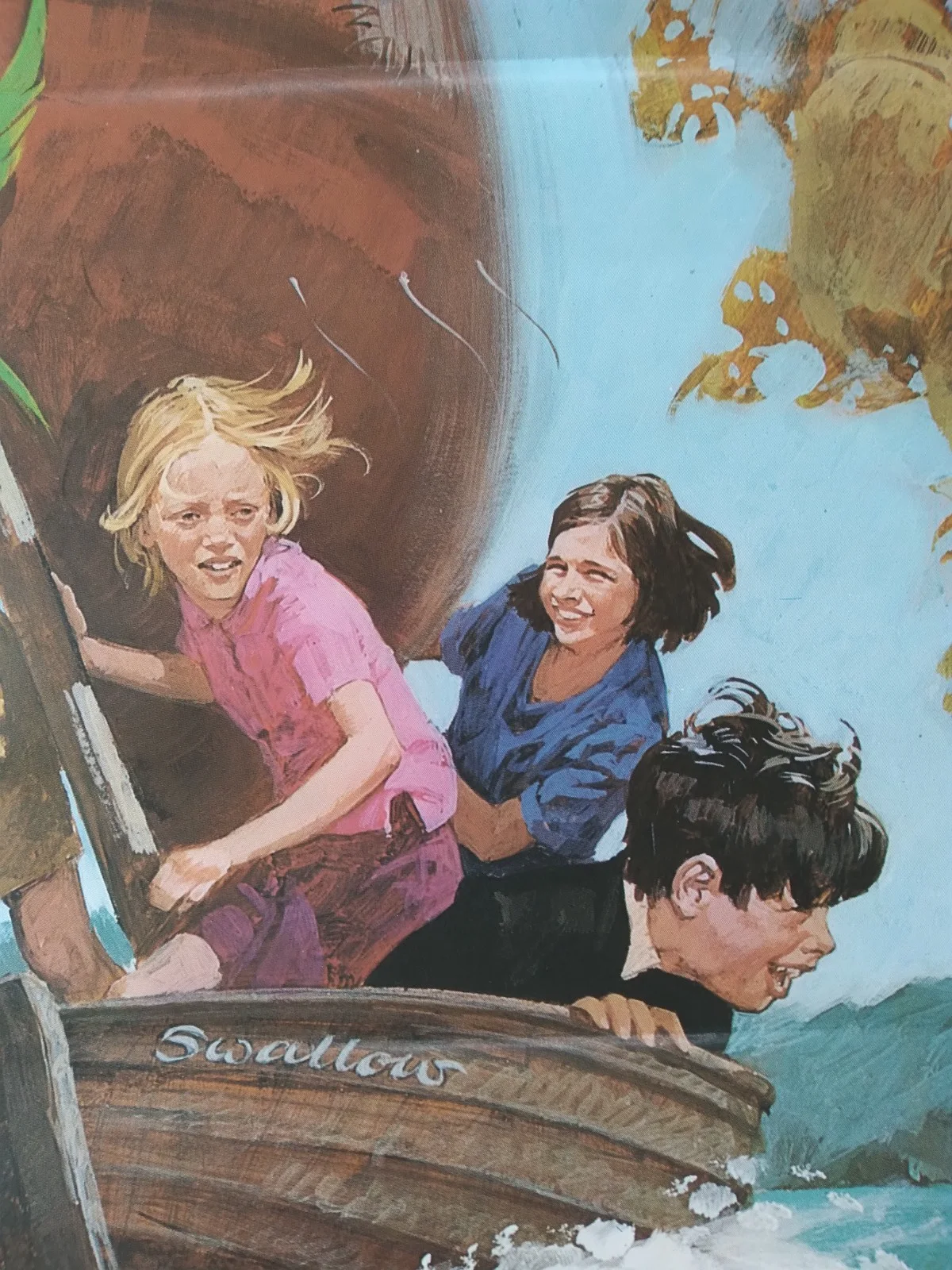 Swallows and Amazons original movie 1974 poster US one sheet, image 4