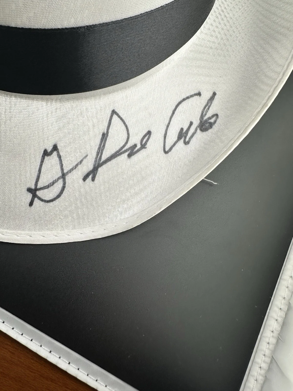 Gianni Russo — John Martino & Gianni Russo Autographed Godfather Top Hat Signed JSA (1), изображение 3