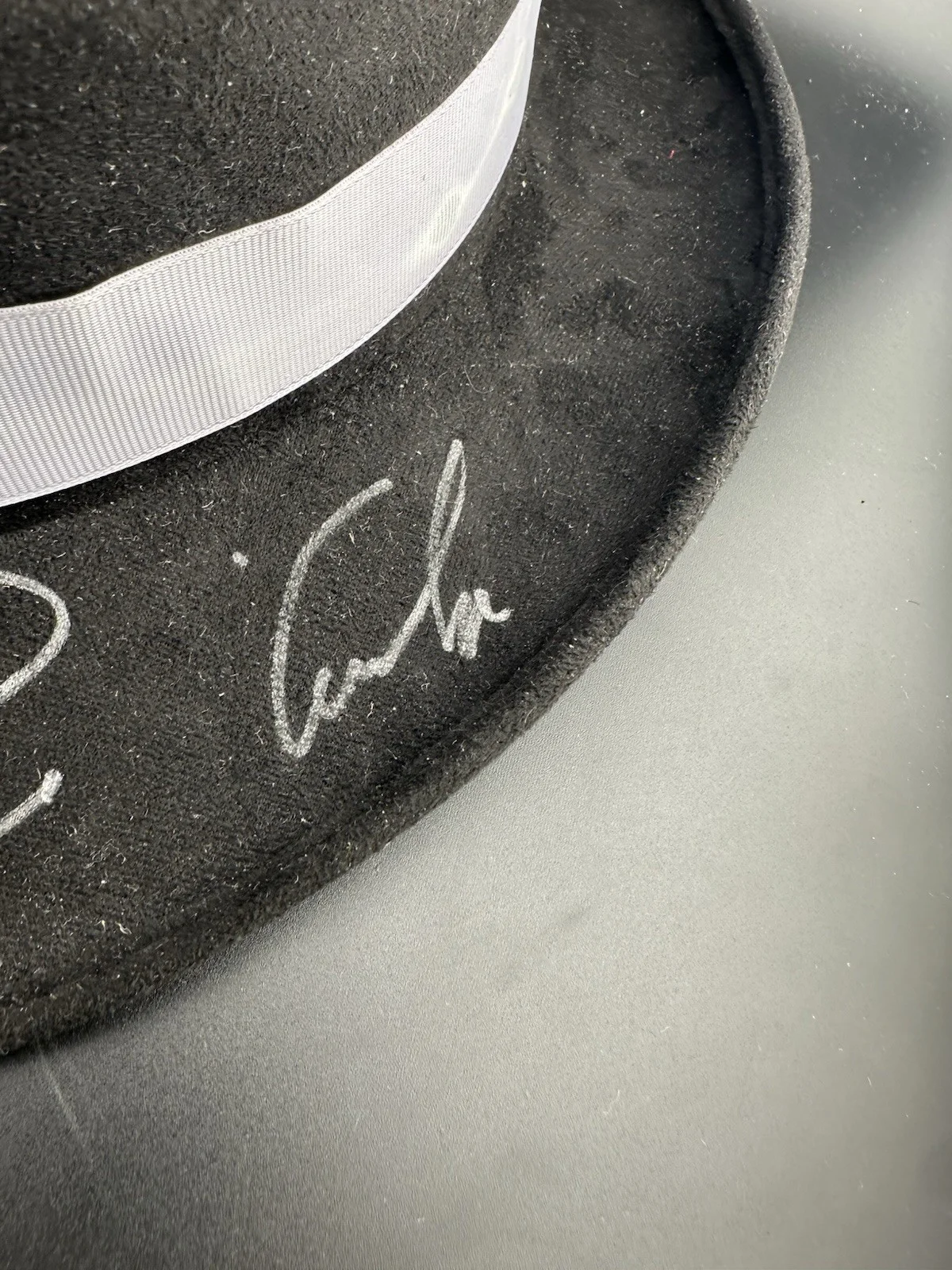 Gianni Russo — John Martino & Gianni Russo Autographed Godfather Top Hat Signed JSA, image 4
