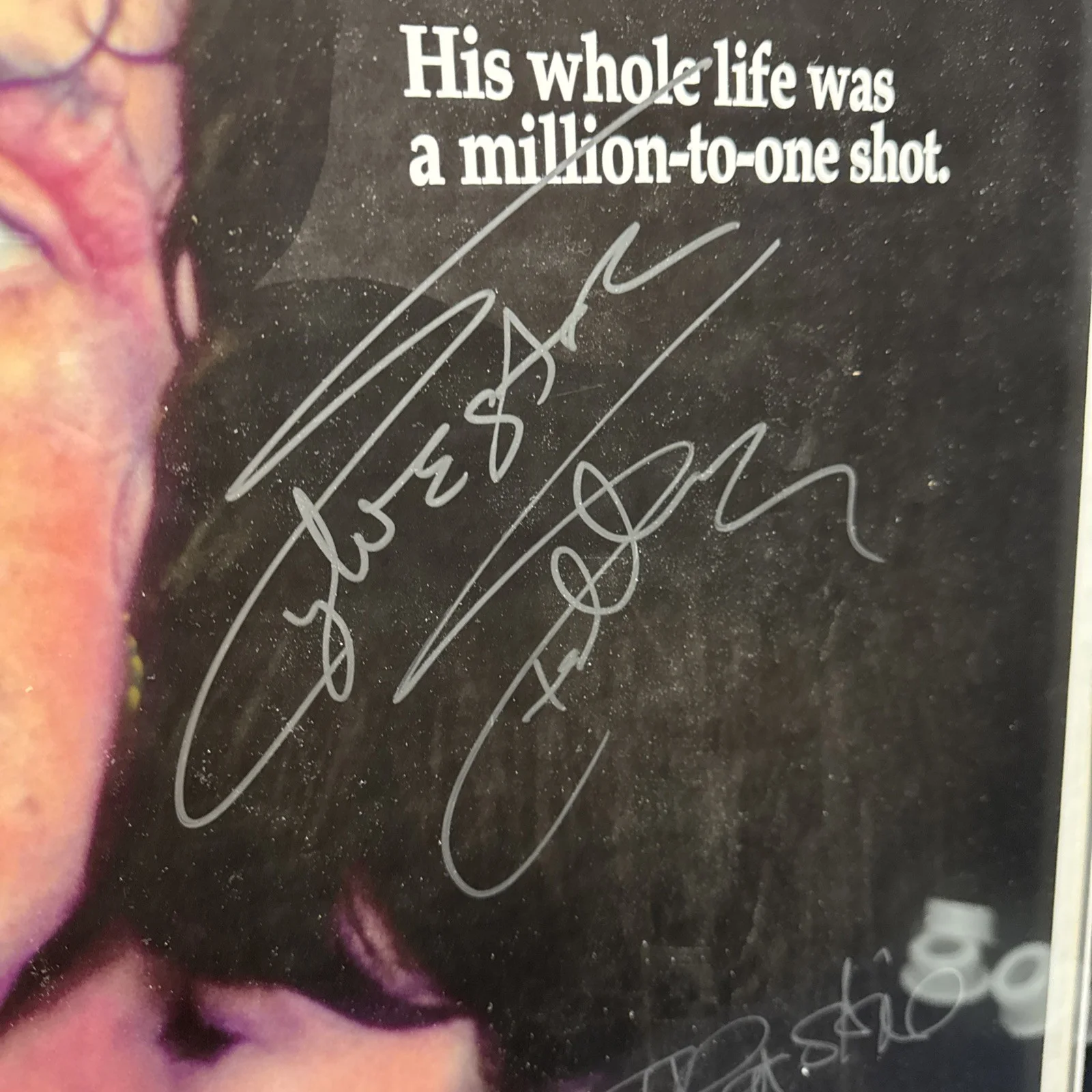 Sylvester Stallone Talia Shire — Sylvester Stallone Talia Shire Autographed ROCKY 24x36 Movie Poster ASI COA, изображение 2