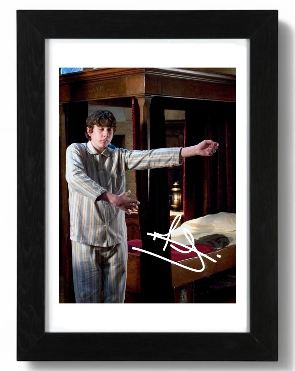 Matthew Lewis Signed Autograph PHOTO Pre Print 6x4/A4/ Framed, image 3