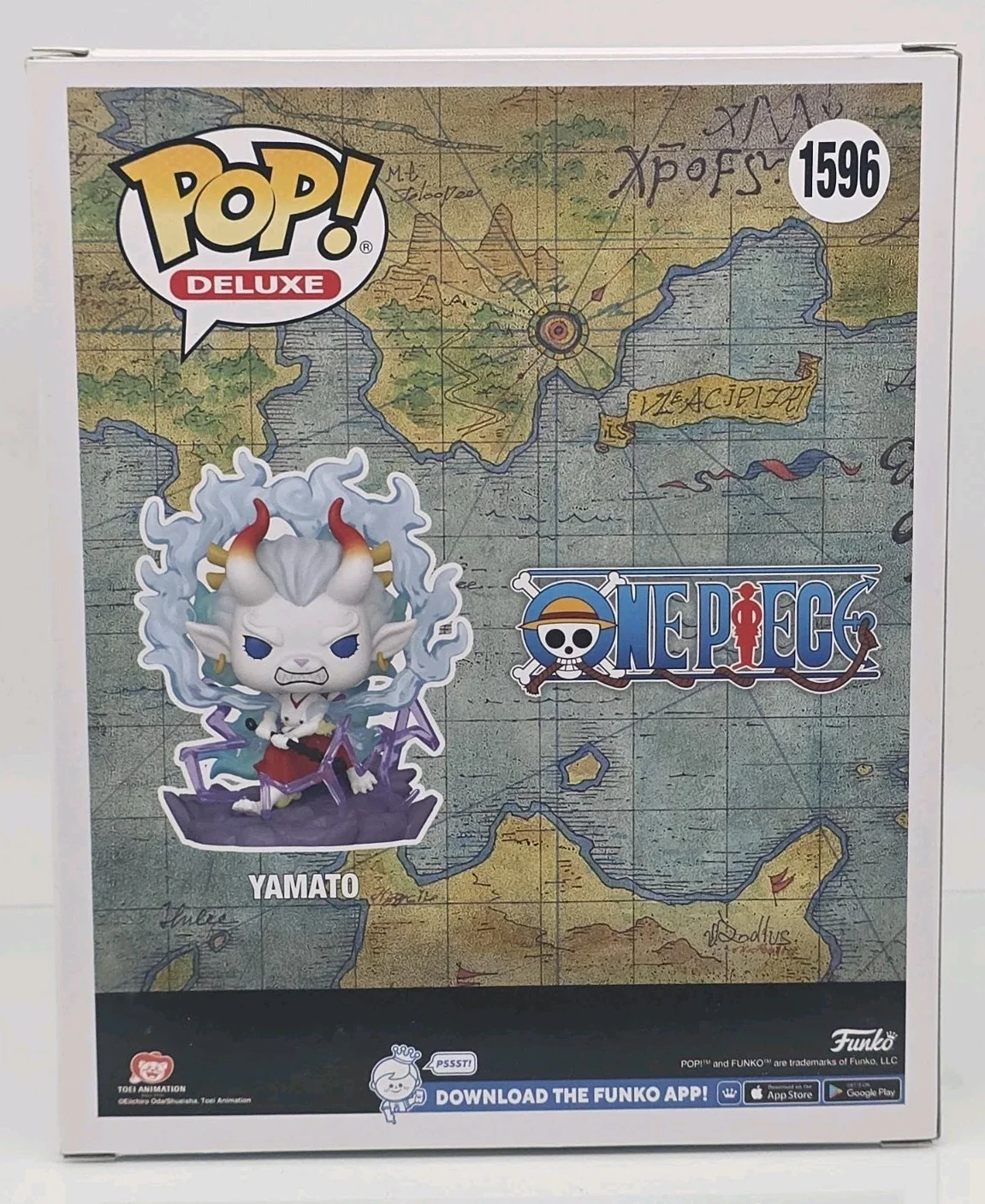 Michelle Rojas — Funko Pop Beast Yamato 1596 GITD Exclusive Signed Michelle Rojas CUSTOM ART, image 5
