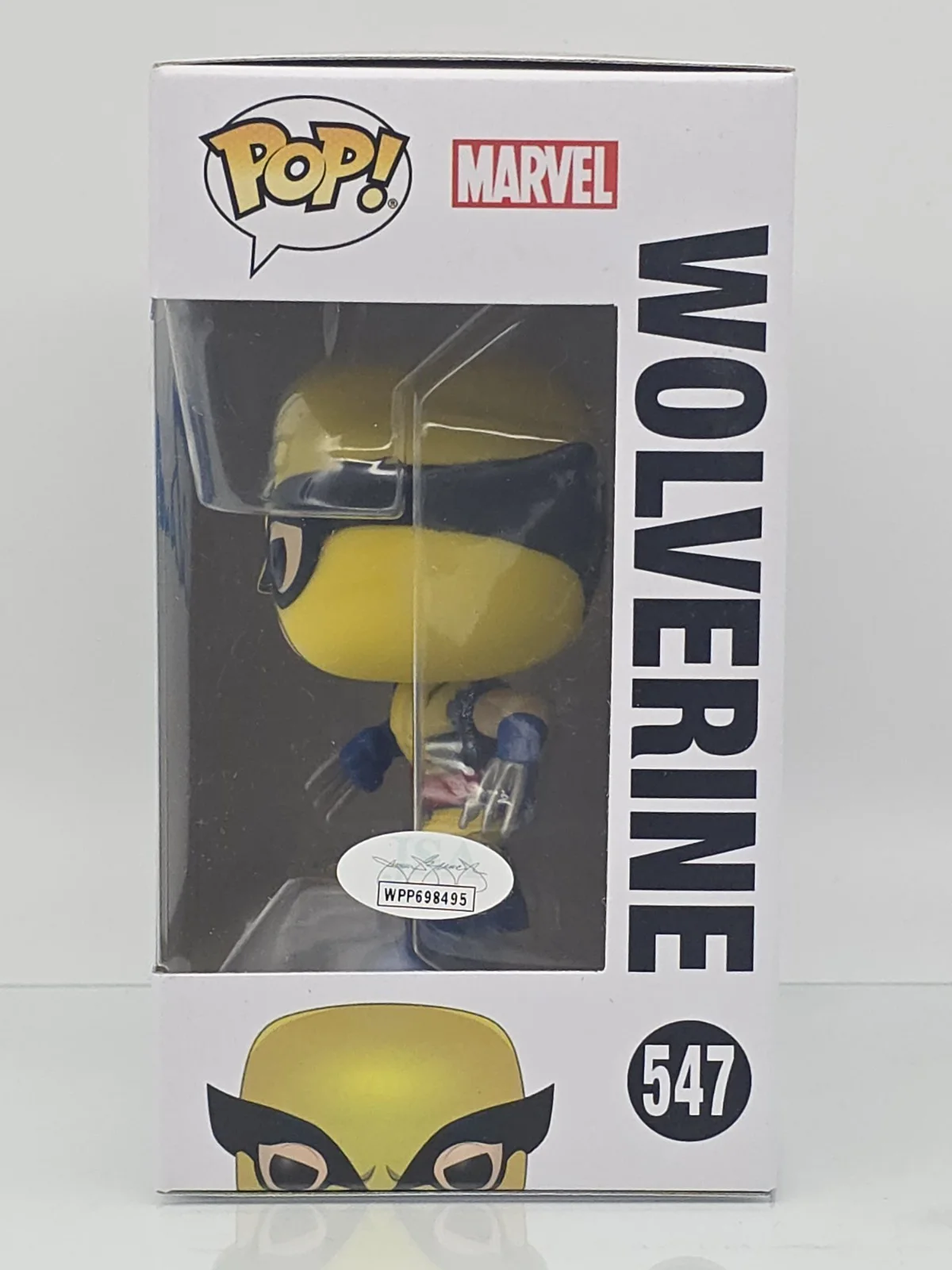Cal Dodd — Cal Dodd Autograph/Signed Funko Pop Wolverine #547 Marvel 80 Years JSA W/Case, image 2