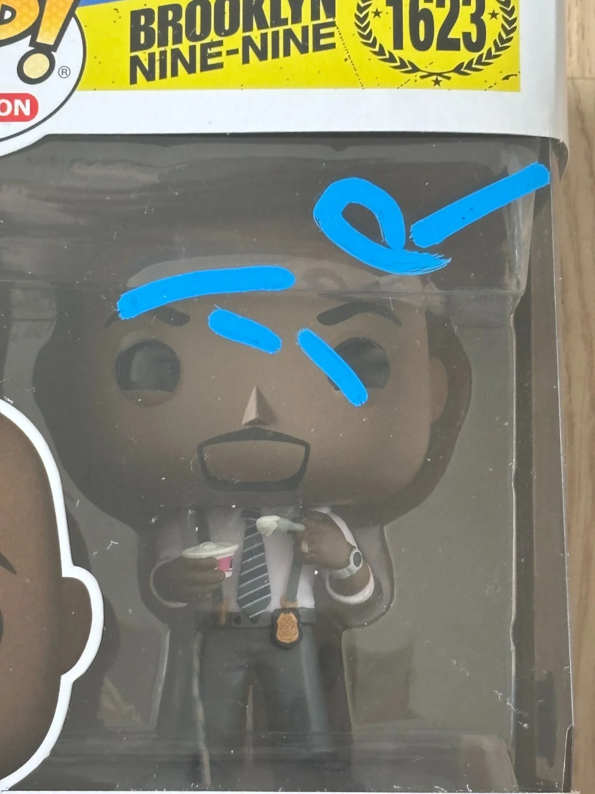 TERRY CREWS — TERRY CREWS SIGNED AUTOGRAPH BROOKLYN NINE NINE TERRY JEFFORDS FUNKO POP BAS COA, изображение 2