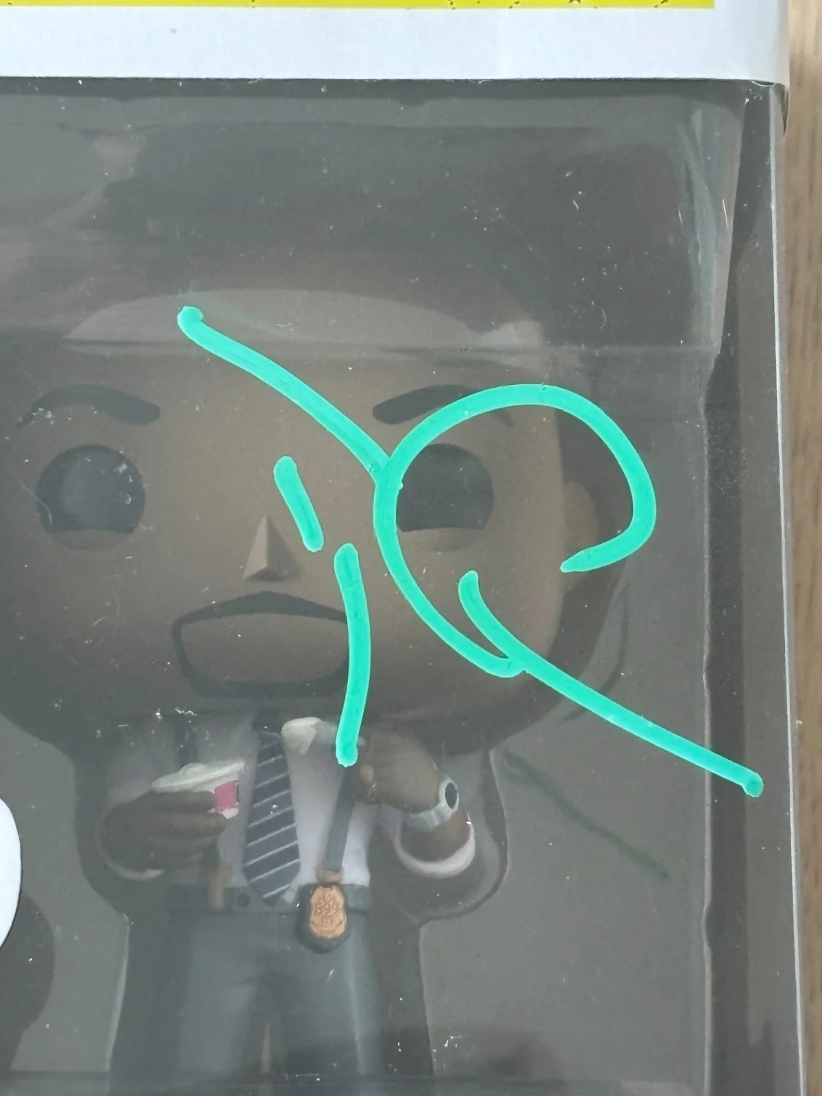 TERRY CREWS — TERRY CREWS SIGNED AUTOGRAPH BROOKLYN NINE NINE TERRY JEFFORDS FUNKO POP BAS COA, изображение 2