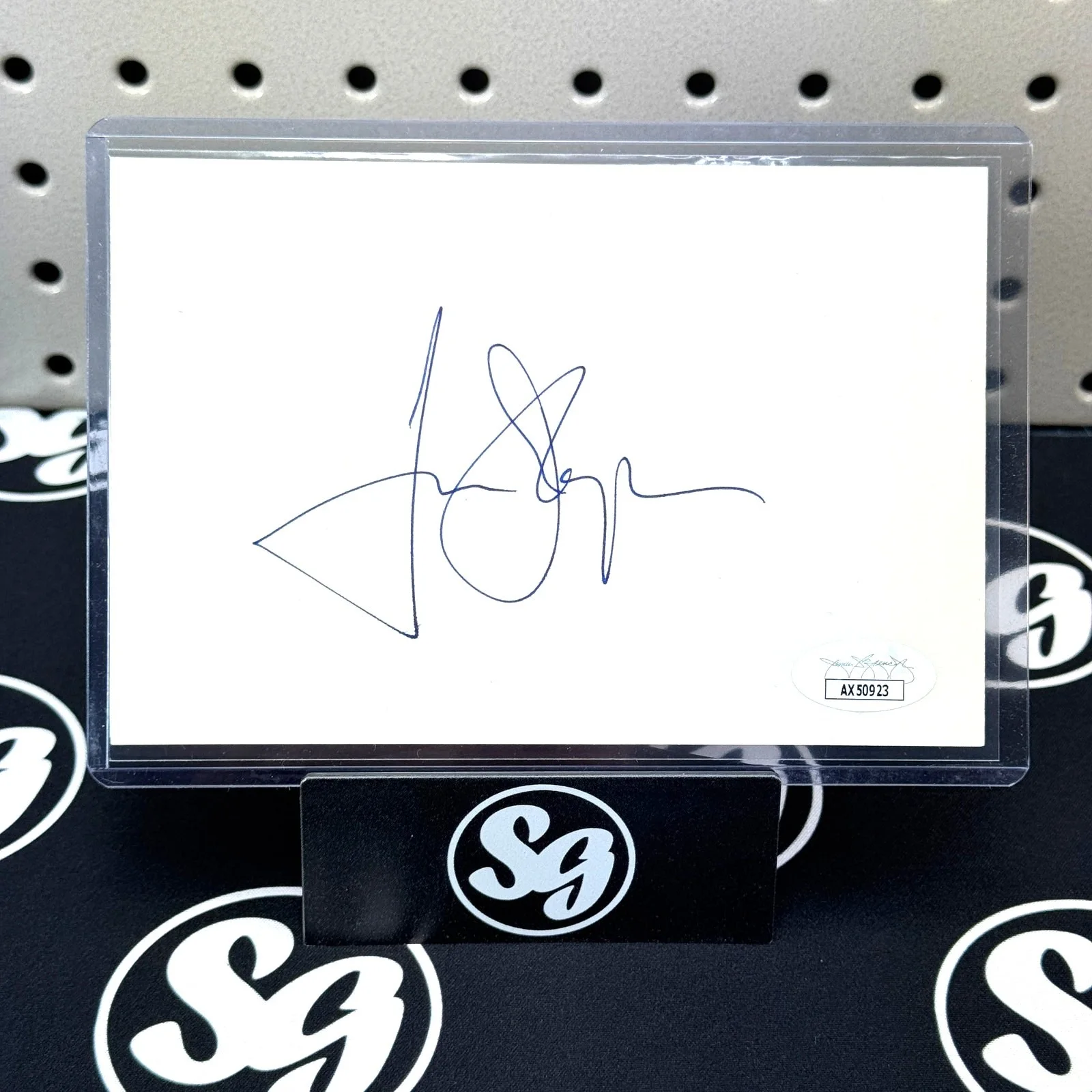 Tom Wopat — TOM WOPAT Signed Cut JSA Certified Authentic Auto Dukes of Hazzard Autograph