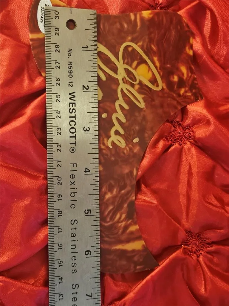 CELINE DION HAND SIGNED AUTOGRAPHED GUITAR PICKGUARD SINGER STAR REAL W/ COA, изображение 5