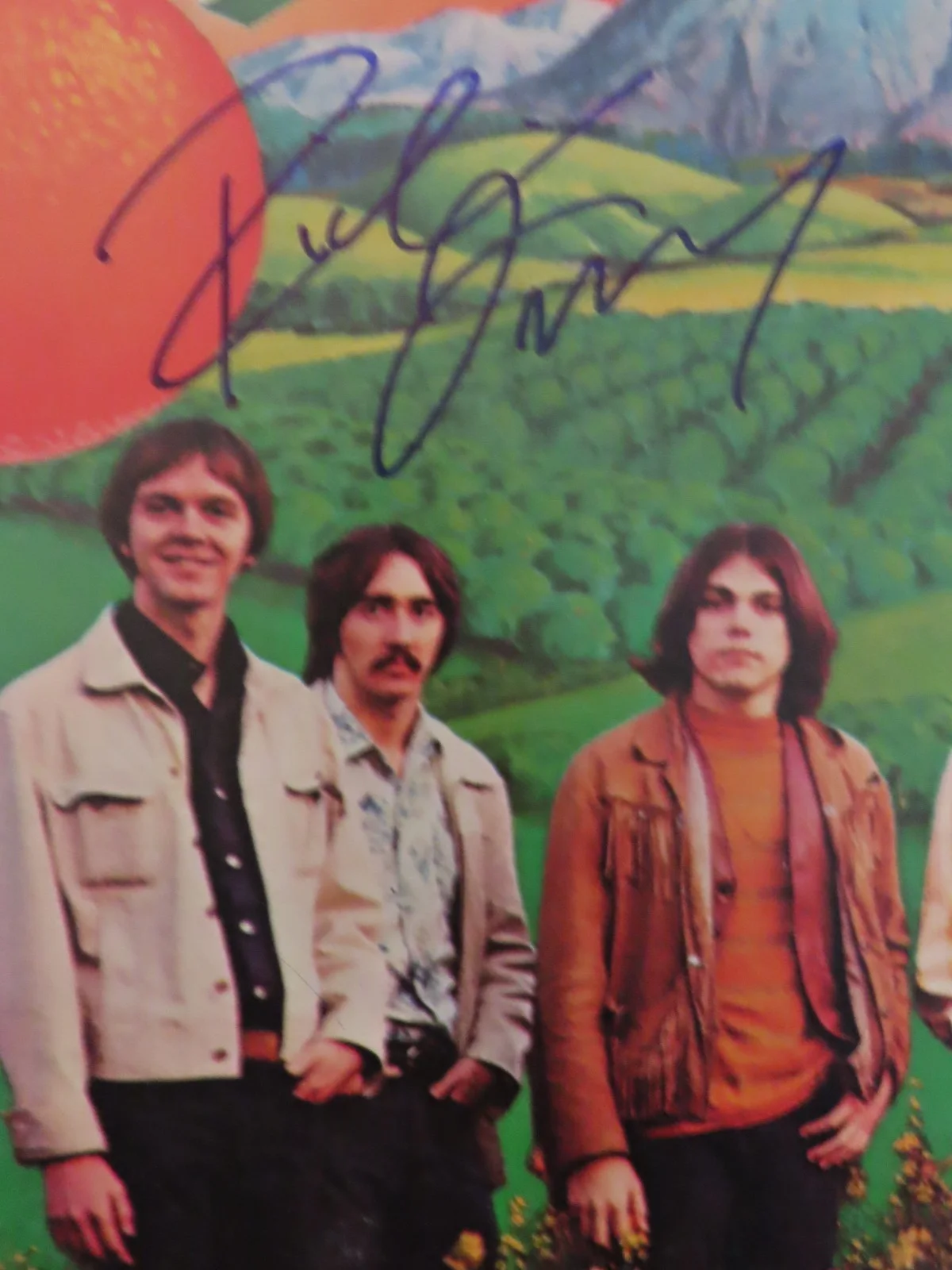 RICHIE FURAY signed POCO 1970 Record / Album COA "Hurry Up" BUFFALO SPRINGFIELD, image 2