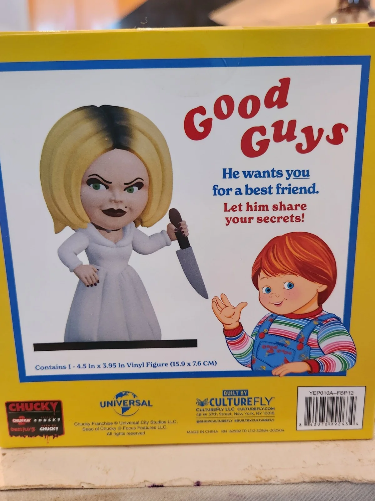 Jennifer Tilly — Jennifer Tilly Autographed Childs Play Figure With Certification, image 3