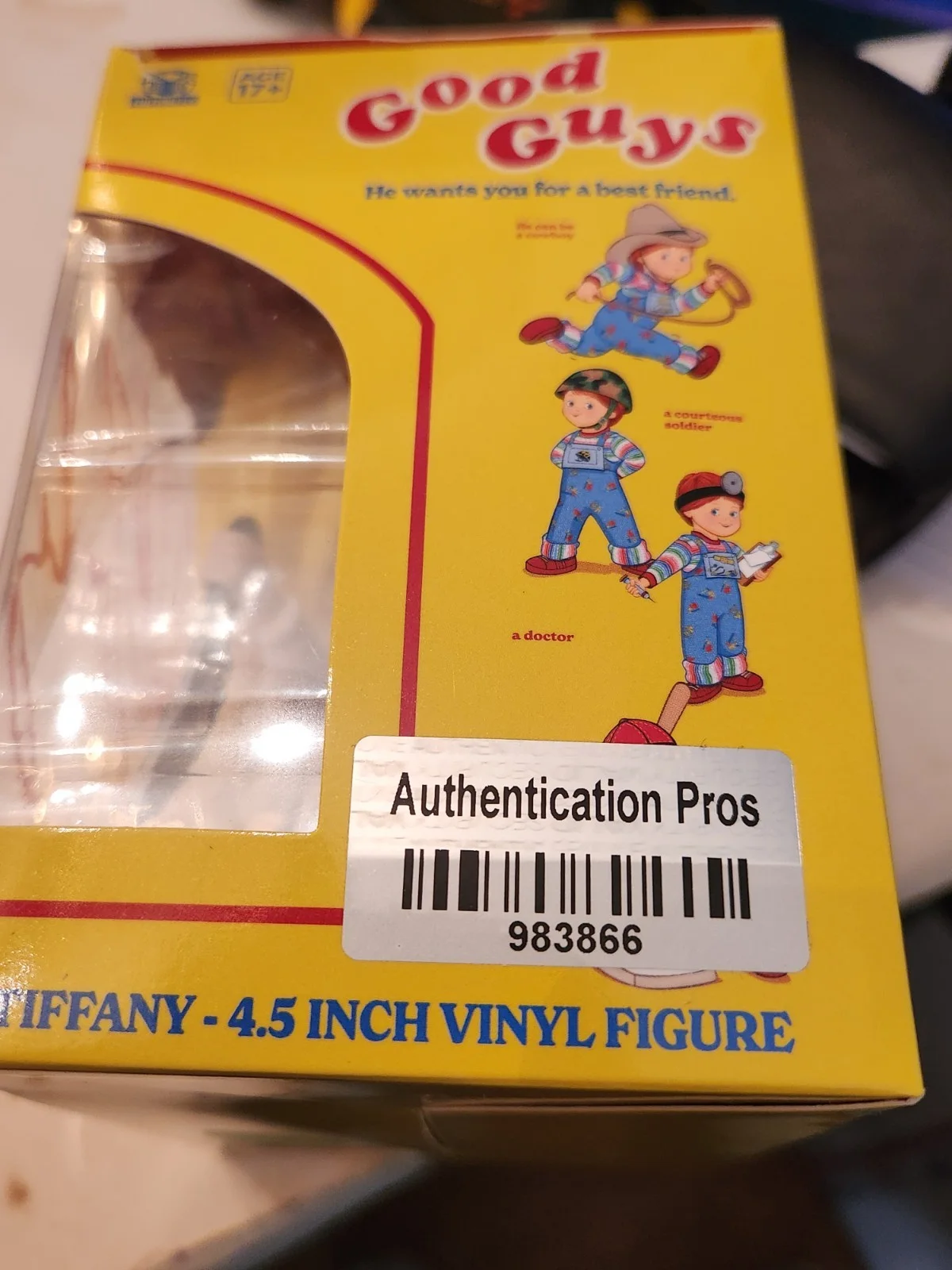 Jennifer Tilly — Jennifer Tilly Autographed Childs Play Figure With Certification, image 5