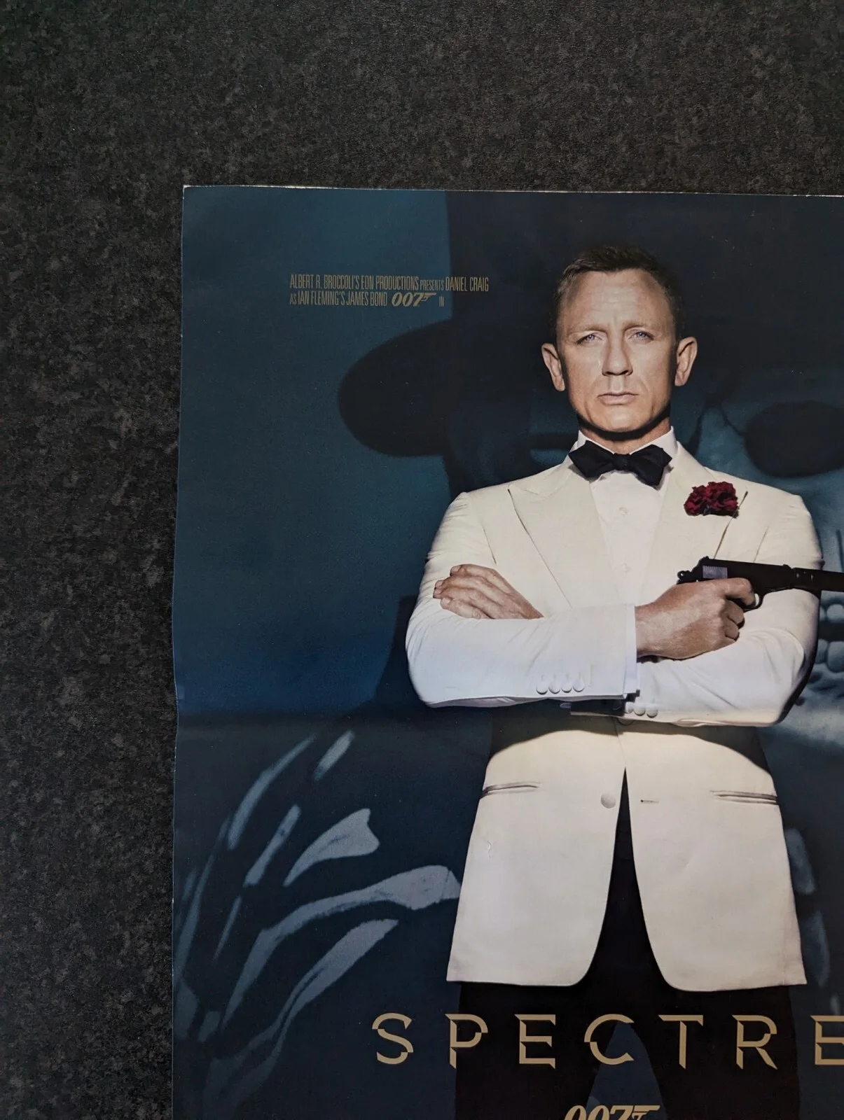 SPECTRE - 007 JAMES BOND ORIGINAL UK MINI CINEMA ODEON MAIN POSTER 12"x16", image 2