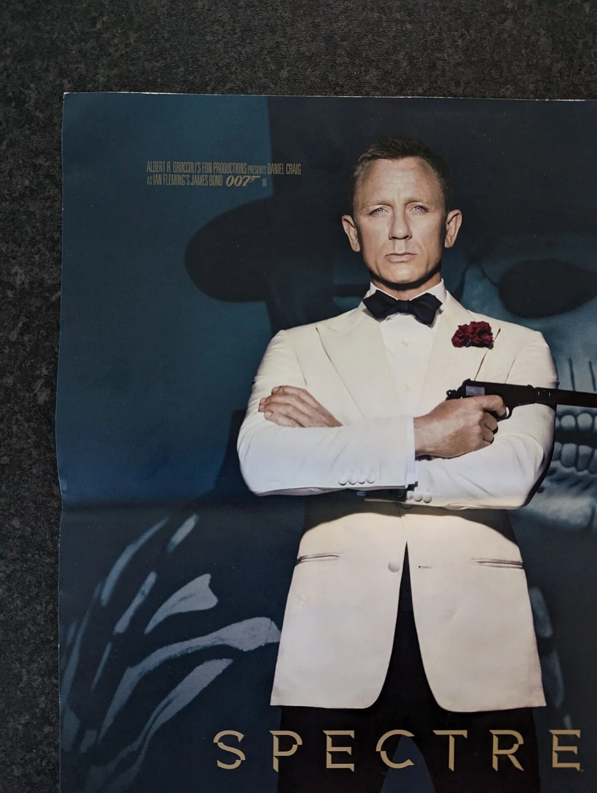 SPECTRE - 007 JAMES BOND ORIGINAL UK MINI CINEMA ODEON MAIN POSTER 12"x16", image 3