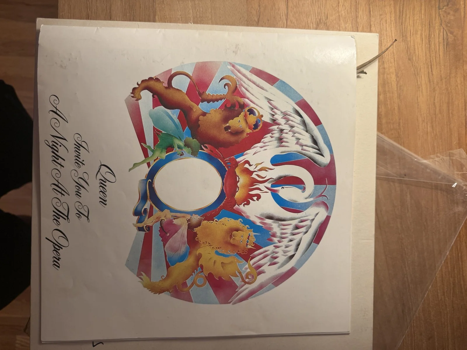 Queen Autographed A Night at the Opera 1975 vinyl - Signed by Freddie, изображение 3