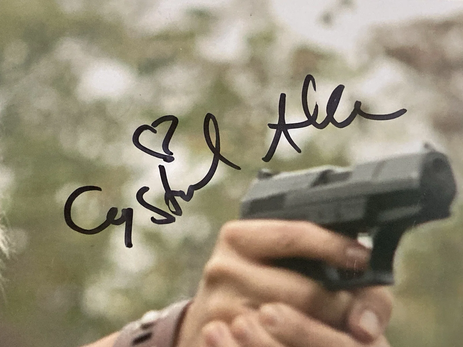 CRYSTAL ALLEN Signed (ANACONDAS TRAIL OF BLOOD) 8X10 Photo BECKETT BN66613, изображение 2