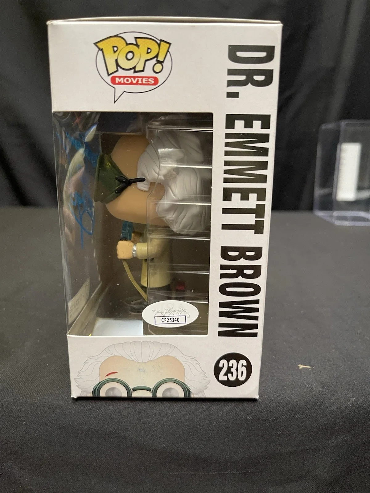 Christopher Lloyd — Christopher Lloyd (Dr. Emmett Brown) Signed Pop Funko 236 JSA COA, image 3