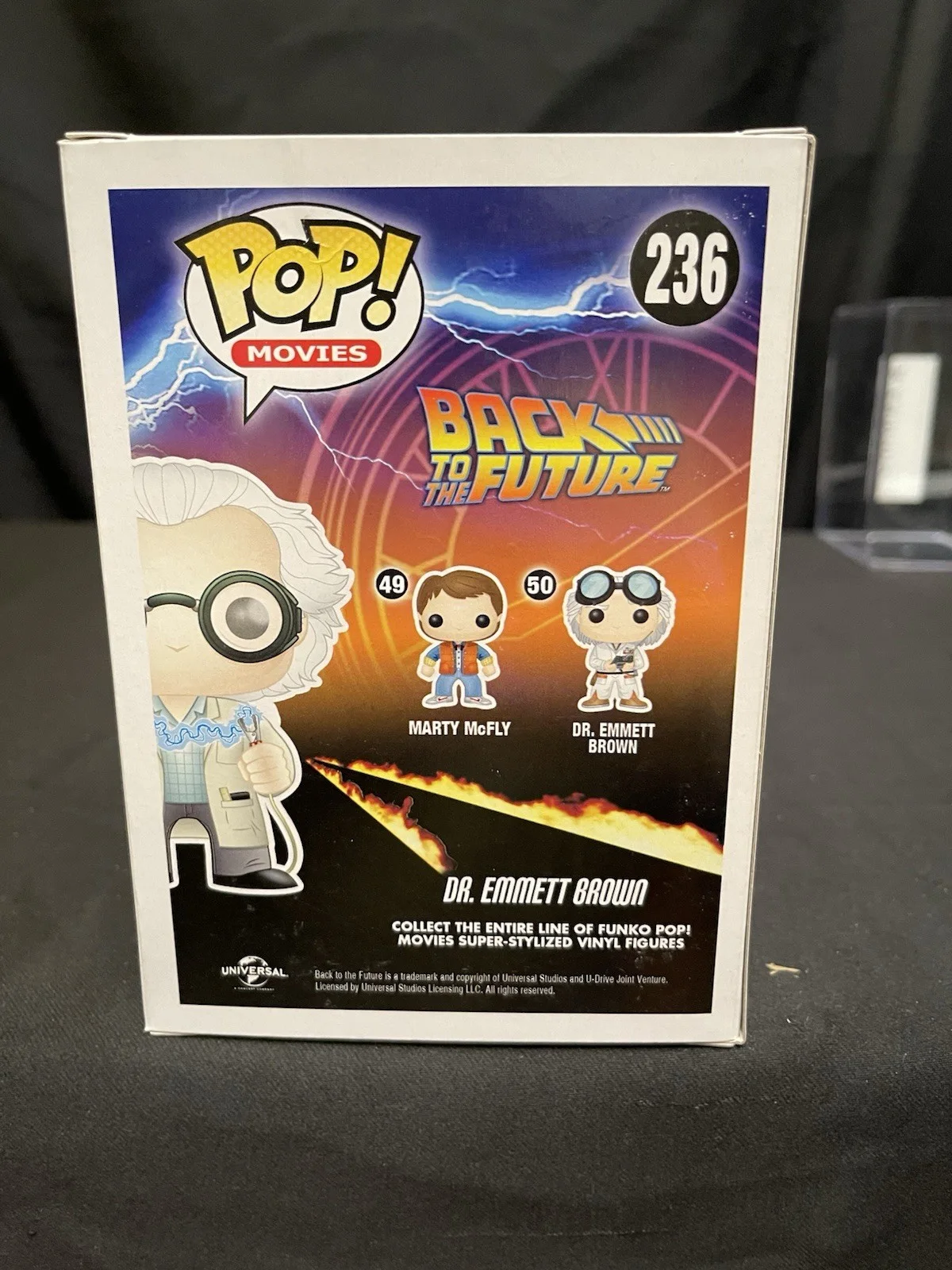 Christopher Lloyd — Christopher Lloyd (Dr. Emmett Brown) Signed Pop Funko 236 JSA COA, image 5