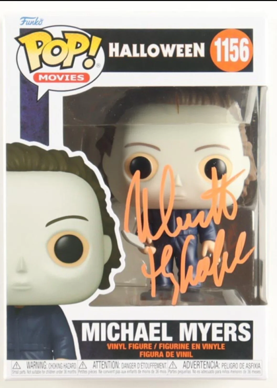 Nick Castle — Nick Castle Signed Michael Myers Exclusive Funko Pop! Vinyl: Halloween PA COA