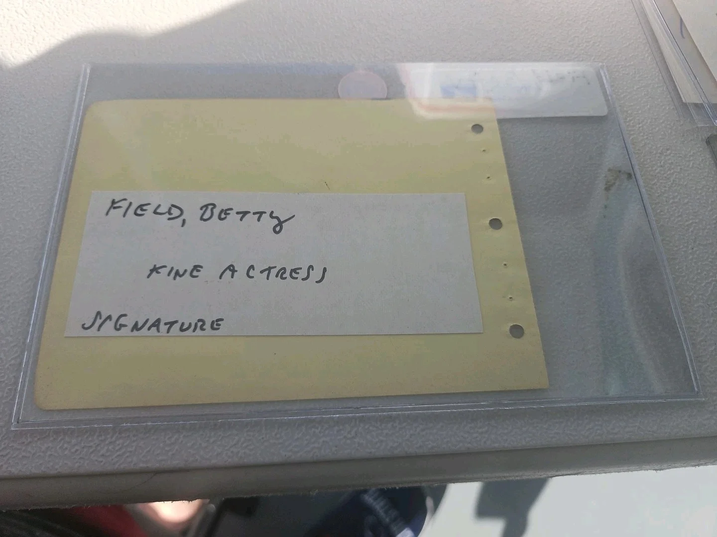 betty field — Betty Field Signed Piece Of Paper Film & Stage Actress 40's & 50's, изображение 5