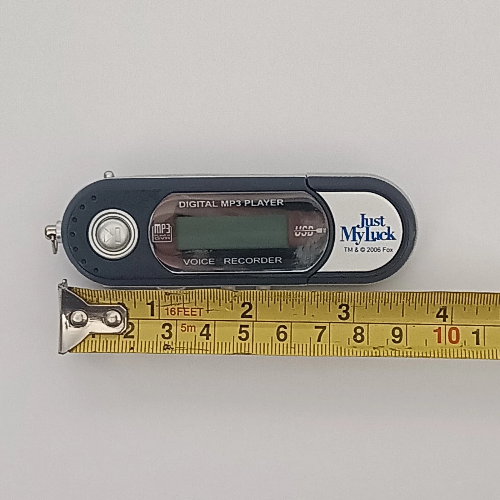 JUST MY LUCK Film Movie 2006 Promotional MP3 Voice Recorder FM Radio USB 128MB, изображение 5