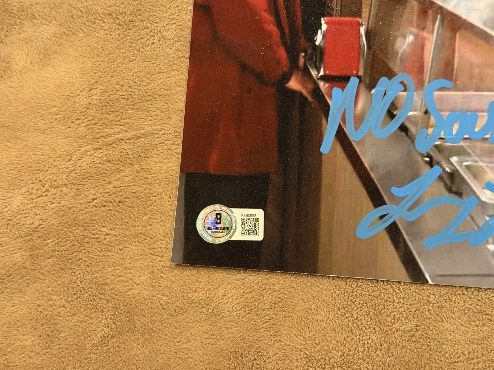 Larry Thomas — Larry Thomas Signed 8x10 Photo Soup Nazi BAS Jerry Seinfeld Autograph Authentic, изображение 3