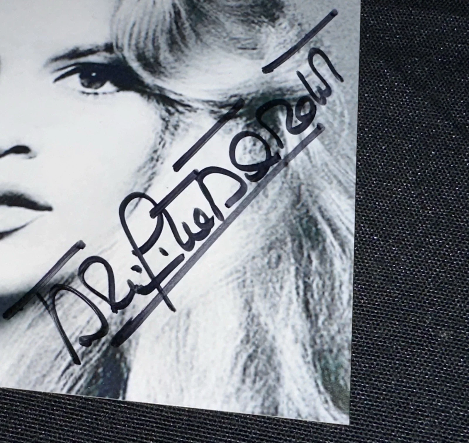 SEE TITLE — BRIGITTE BARDOT Signed 4x6 Photo sexy actress model, изображение 3