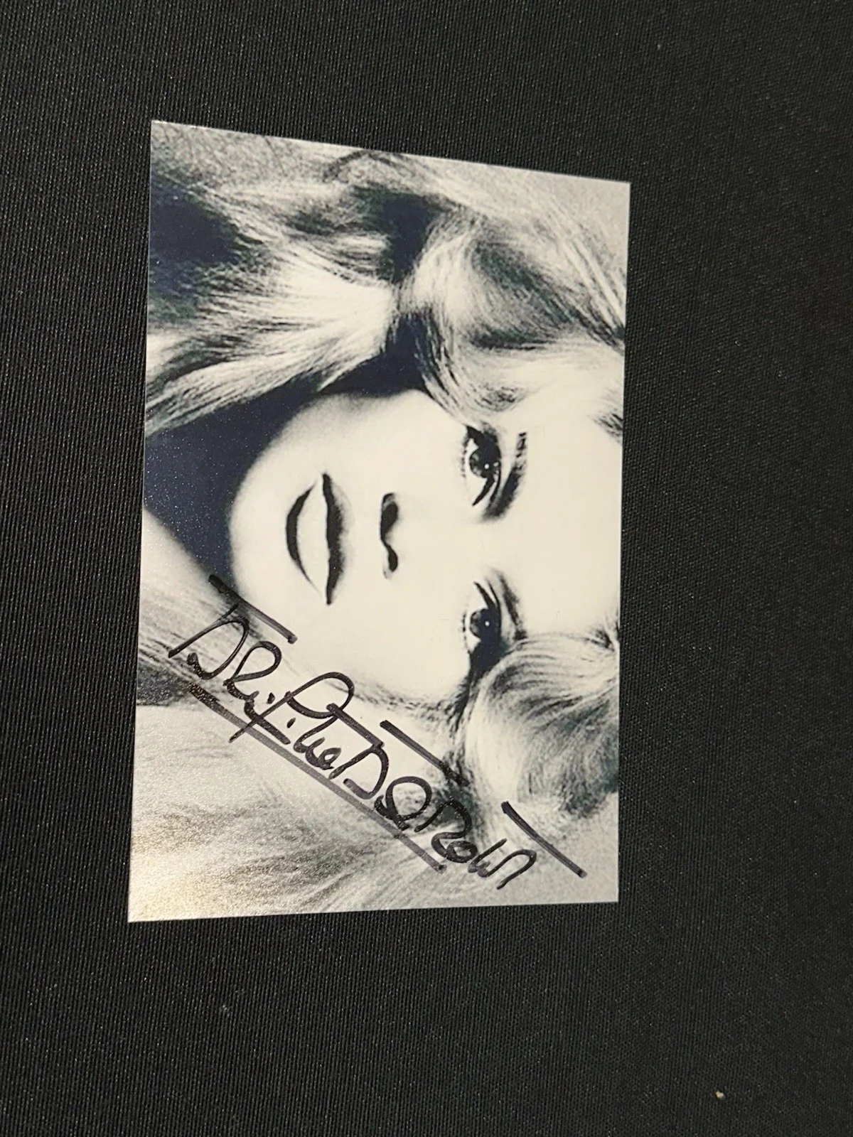 SEE TITLE — BRIGITTE BARDOT Signed 4x6 Photo sexy actress model, изображение 4