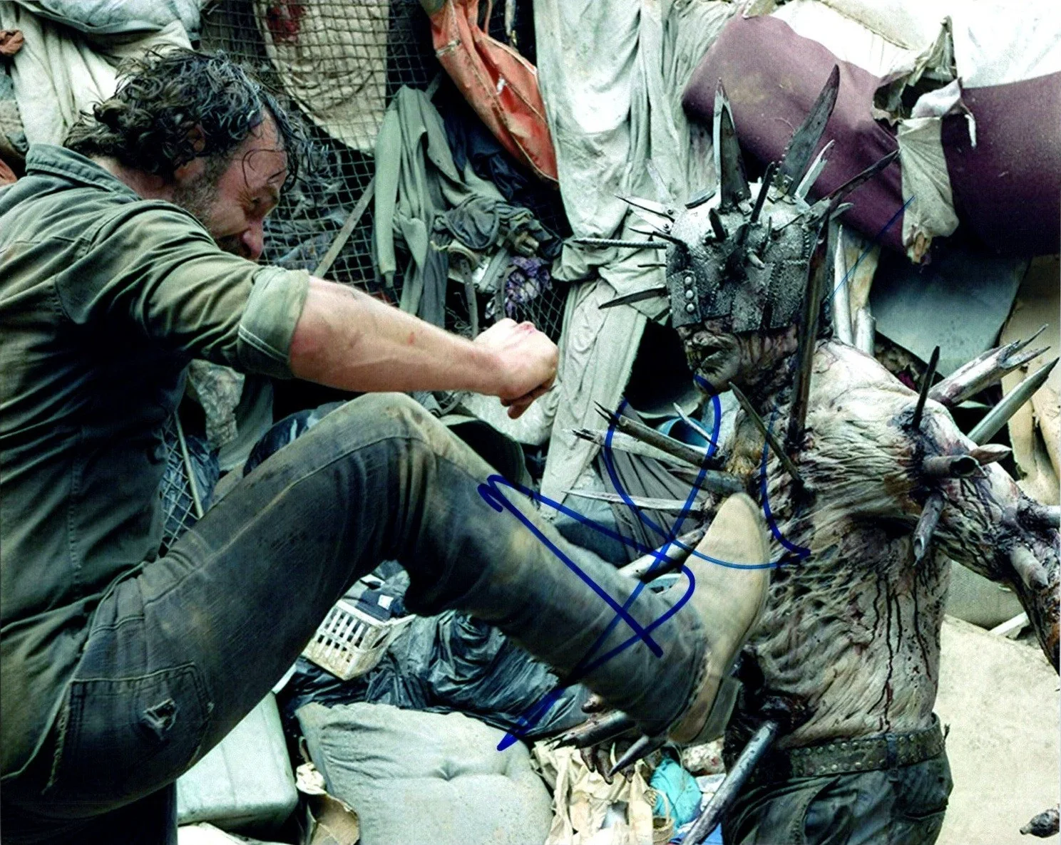 Andrew Lincoln — Andrew Lincoln Signed Autograph The Walking Dead Photo with Exact Photo Proof, изображение 3