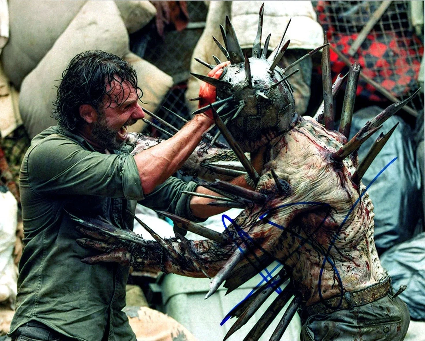 Andrew Lincoln — Andrew Lincoln Signed Autograph The Walking Dead Photo with Exact Photo Proof, изображение 3