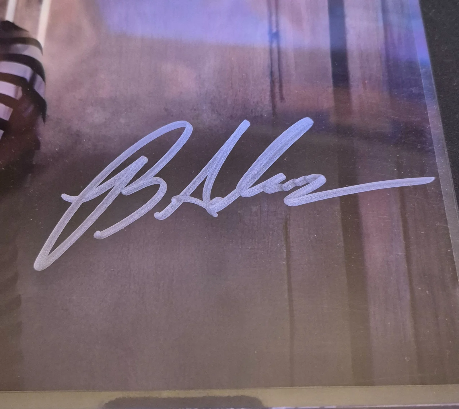 Brandon Quintin Adams — Actor Brandon Quintin Adams JSA Certified Authentic 8x10 Autograph, image 2