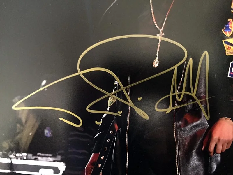 T.I. TI TIP CLIFFORD HARRIS SIGNED AUTOGRAPHED 11x14 PHOTO PSA/DNA, изображение 2