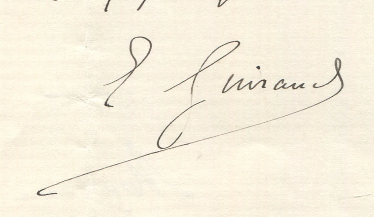 French Composer Ernest Guiraud Autograph Letter Signed, image 3