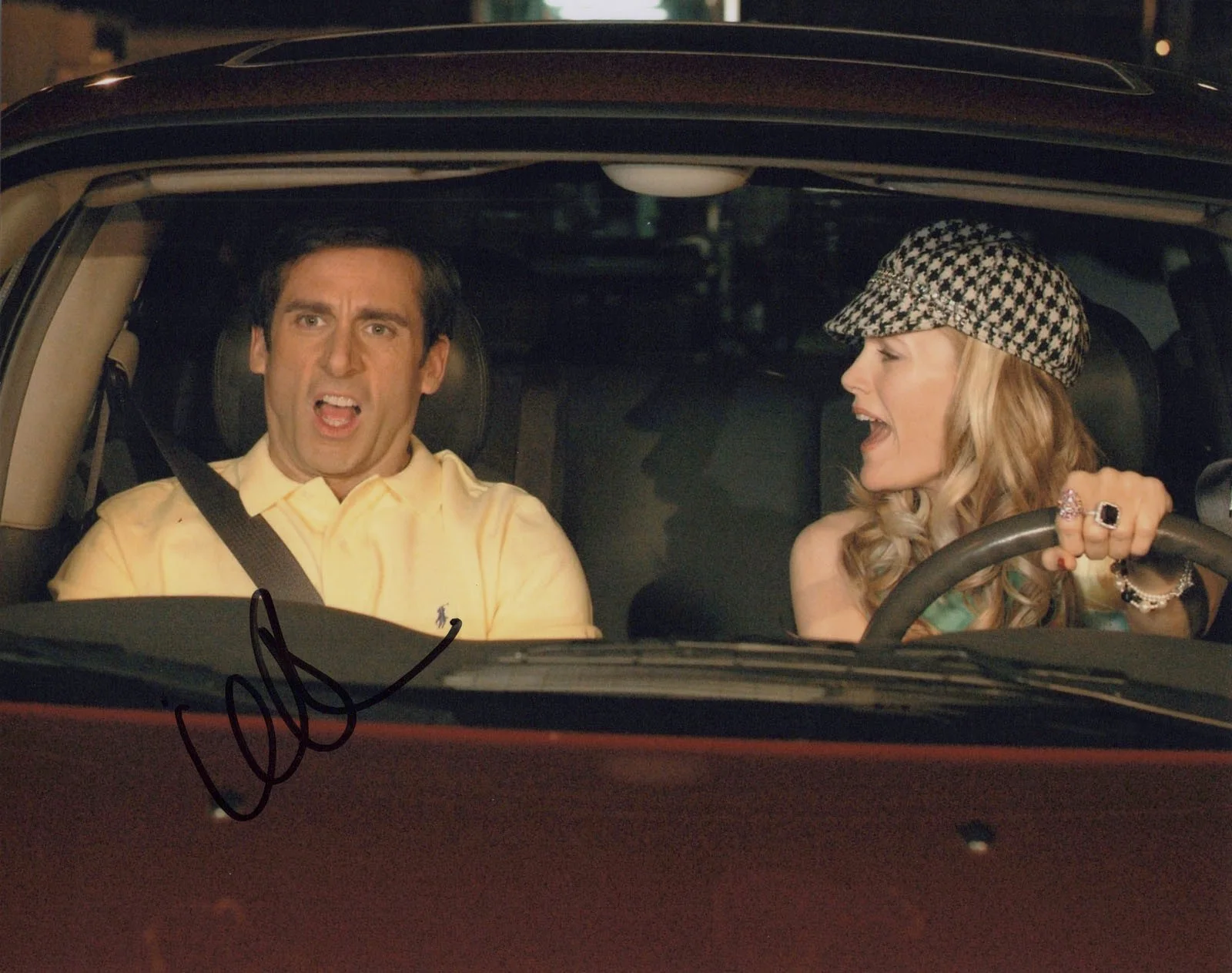 LESLIE MANN — Leslie Mann signed "40 YEAR OLD VIRGIN" 8x10 Photo b Proof STEVE CARELL Sexy COA, изображение 2