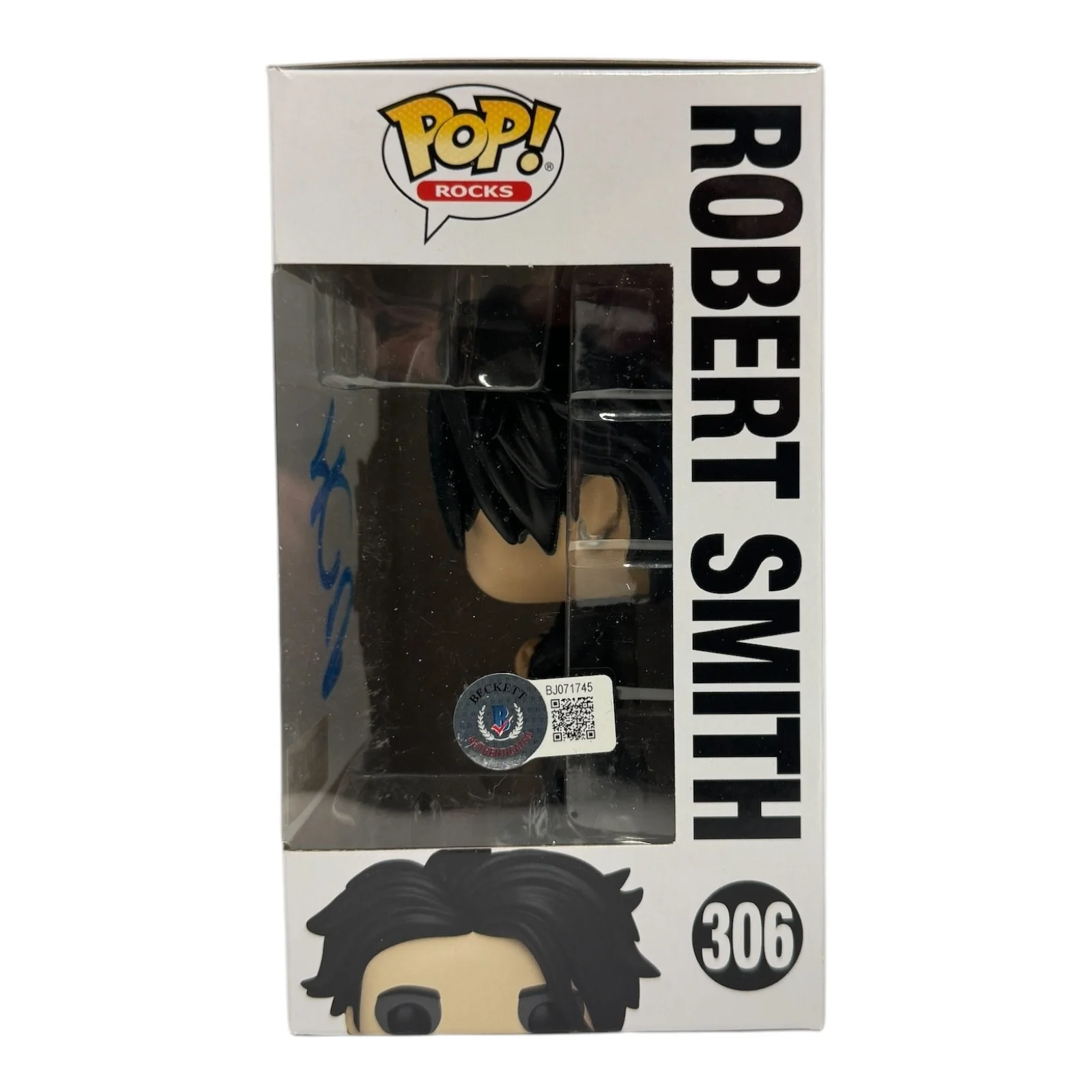 ROBERT SMITH SIGNED AUTOGRAPH THE CURE FUNKO POP 306 BECKETT BAS, image 2