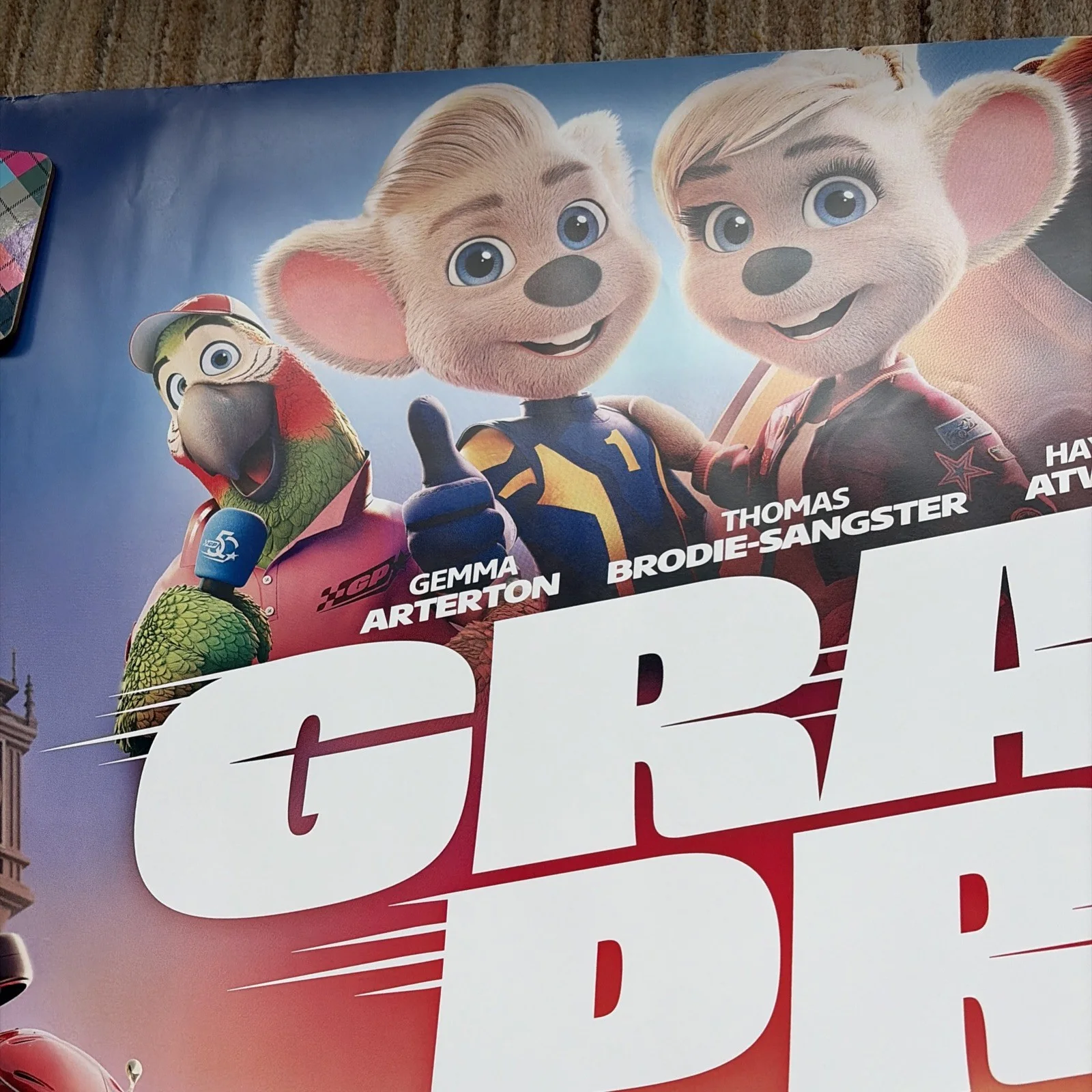 Grand Prix of Europe Quad Poster (2025) Double sided movie poster Kids Atwell, изображение 2