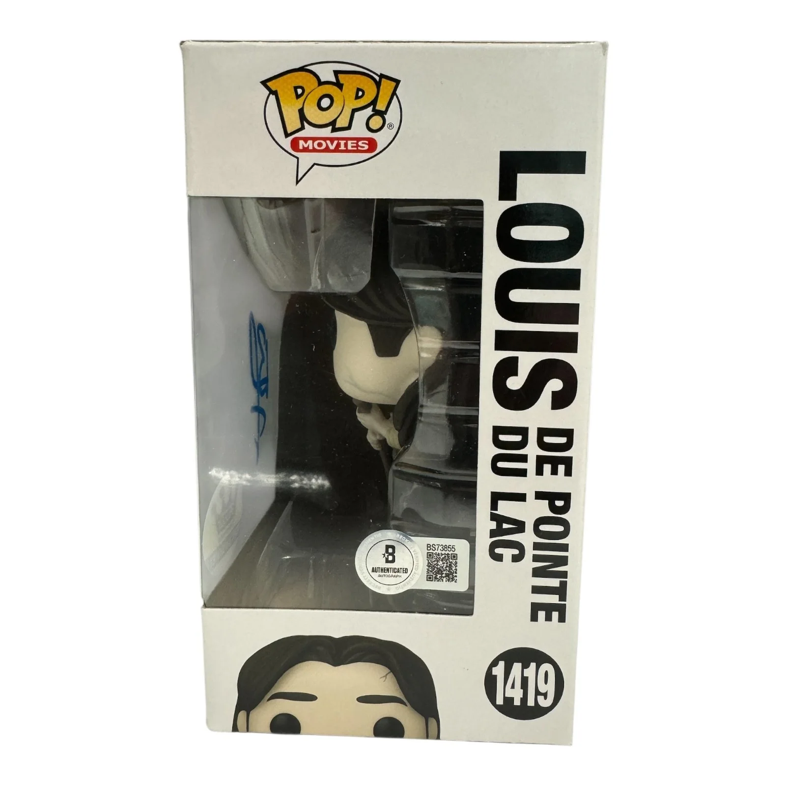 BRAD PITT — BRAD PITT SIGNED AUTOGRAPH INTERVIEW WITH THE VAMPIRE FUNKO POP 1419 BECKETT, изображение 2