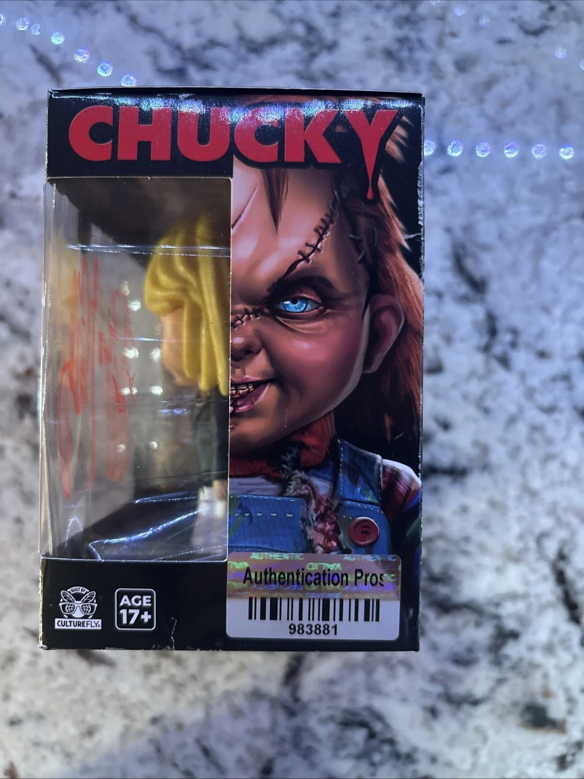 Jennifer Tilly — Jennifer Tilly Signed Autographed Tiffany Bride Of Chucky Rare. 4 1/2” COA, image 4