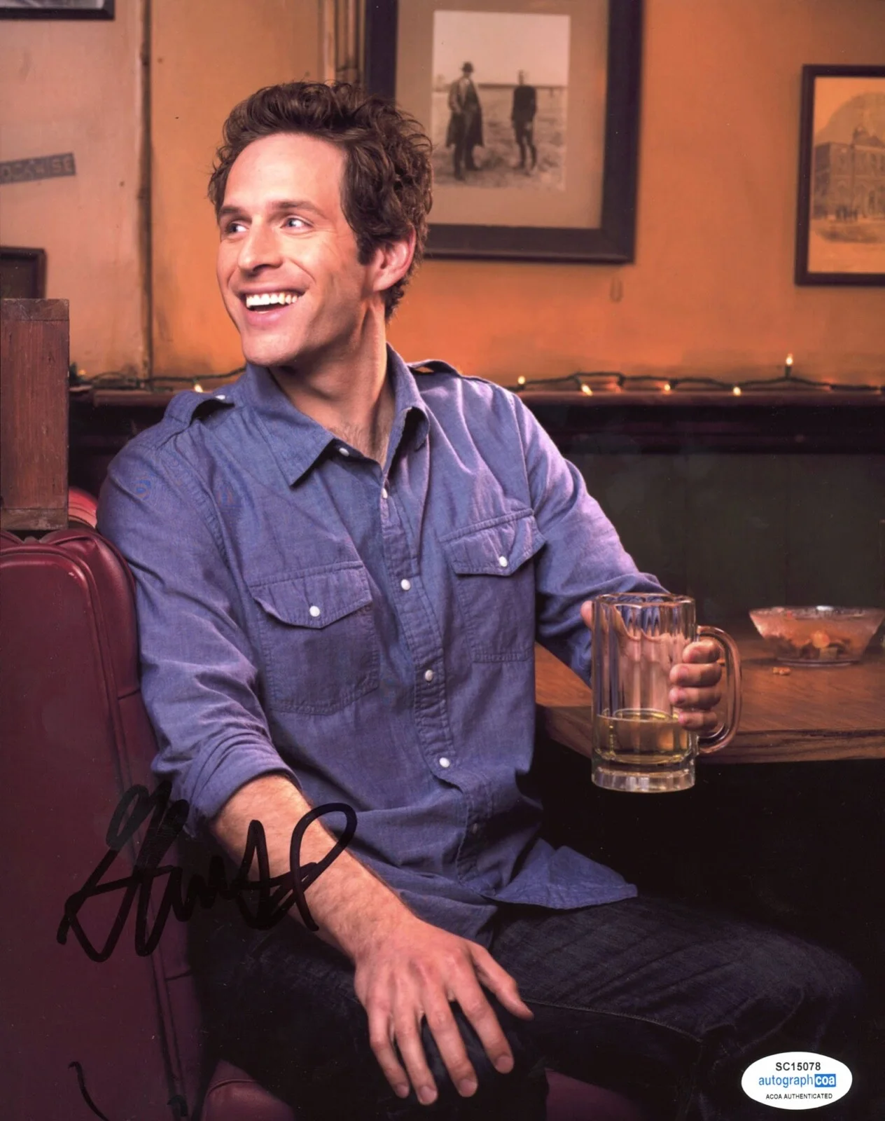 GLENN HOWERTON — Glenn Howerton signed "ITS ALWAYS SUNNY IN PHILADELPHIA" 8x10 Photo d PROOF ACOA, image 3