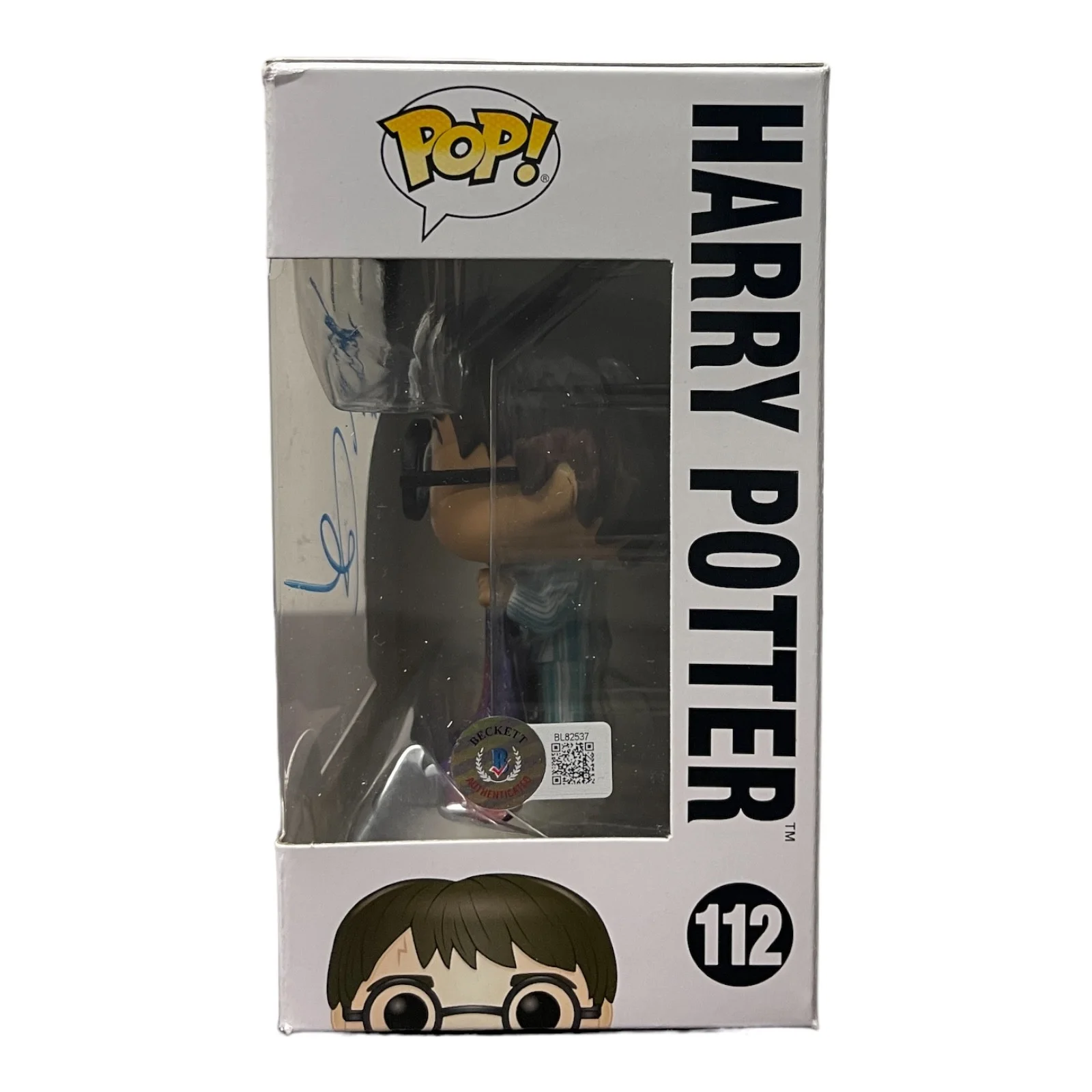 DANIEL RADCLIFFE — DANIEL RADCLIFFE SIGNED AUTOGRAPH FUNKO POP 112 HARRY POTTER BECKETT BAS COA, изображение 2